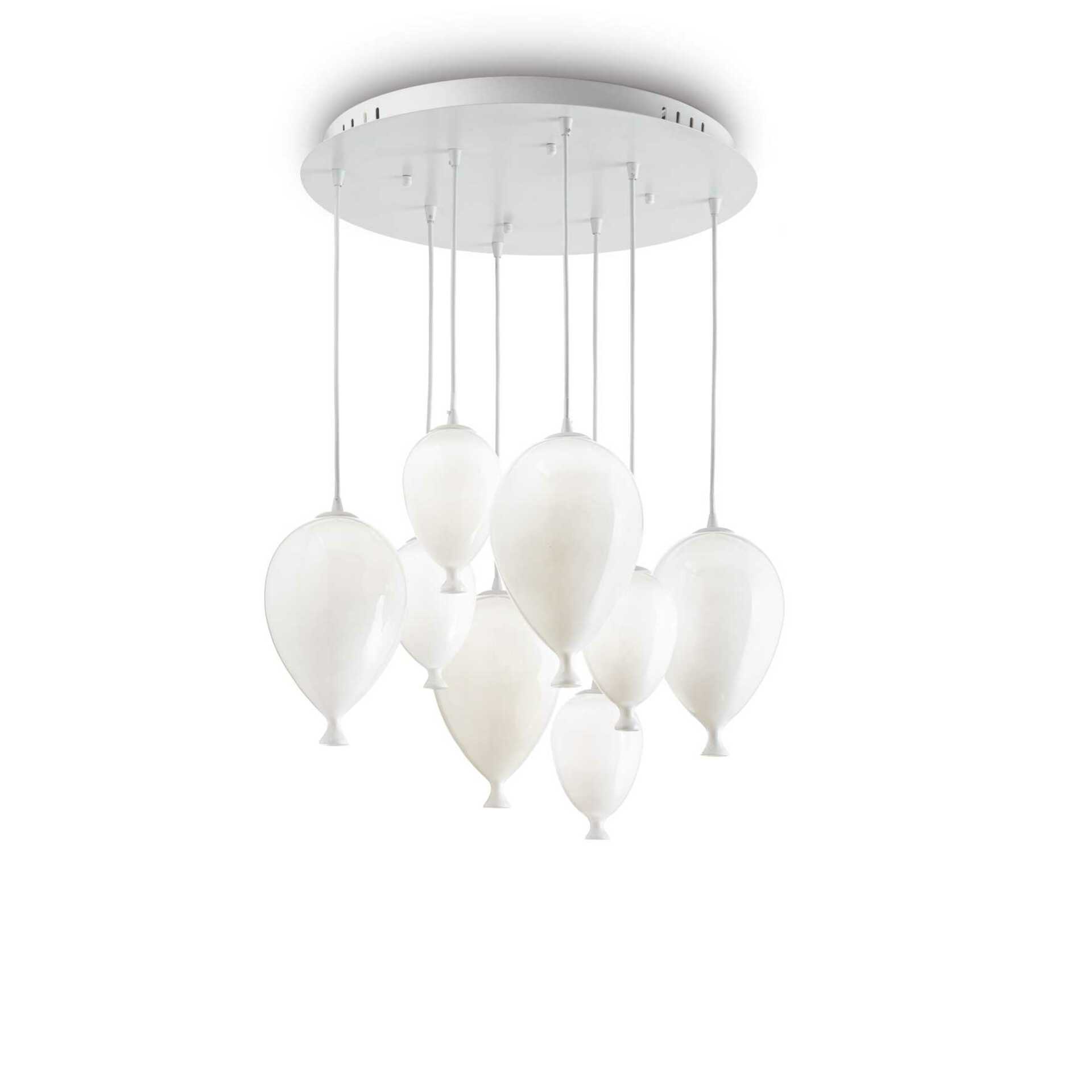 Ideal Lux CLOWN SP8 BIANCO SVÍTIDLO ZÁVĚSNÉ 100883