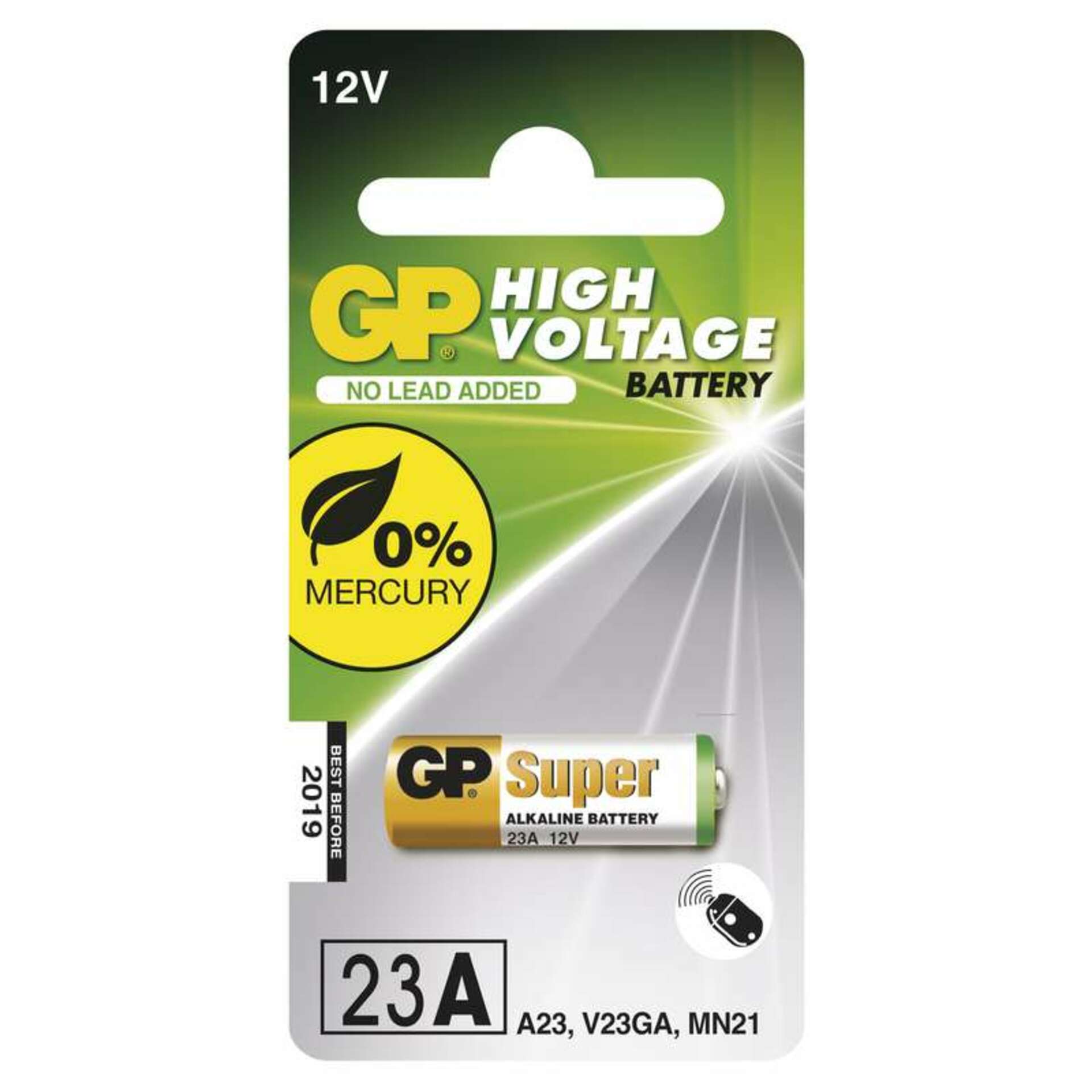 Levně GP Batteries GP Alkalická speciální baterie GP 23AF, blistr 1021002311