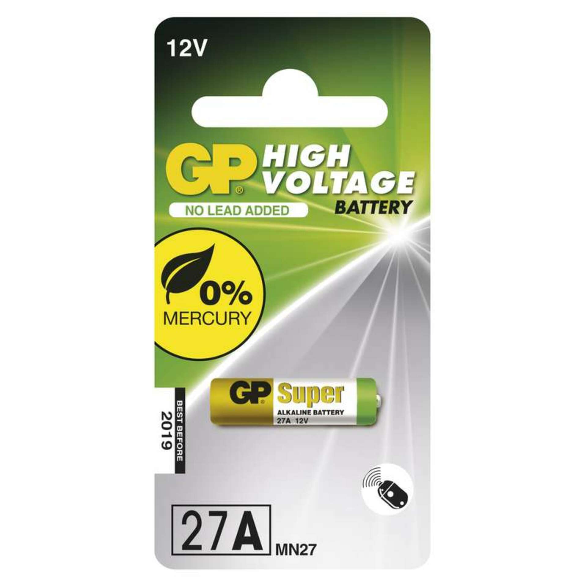 Levně GP Batteries GP Alkalická speciální baterie GP 27A, blistr 1021002711