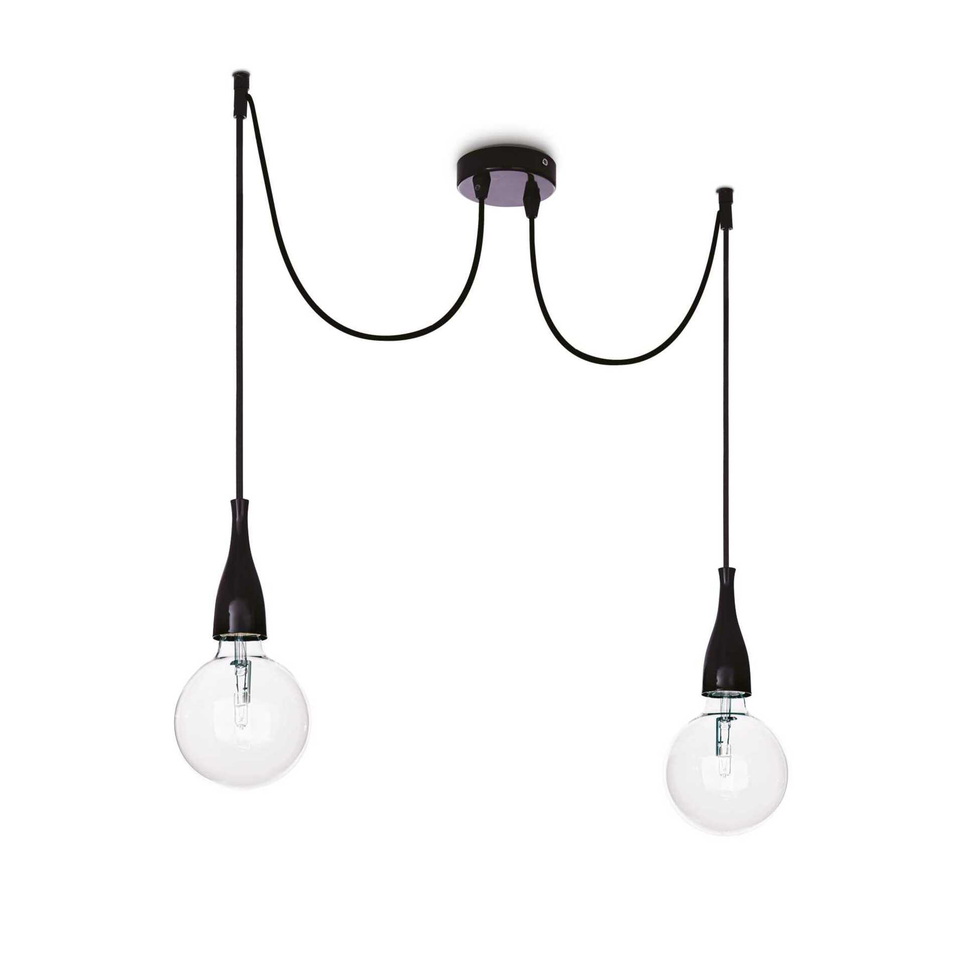 Levně Ideal Lux MINIMAL SP2 NERO OPACO 112671