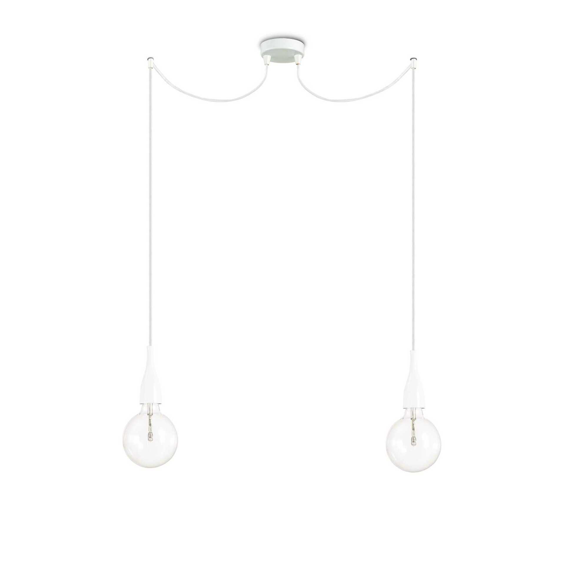 Závěsné svítidlo Ideal Lux Minimal SP2 bianco opaco 112718 bílé