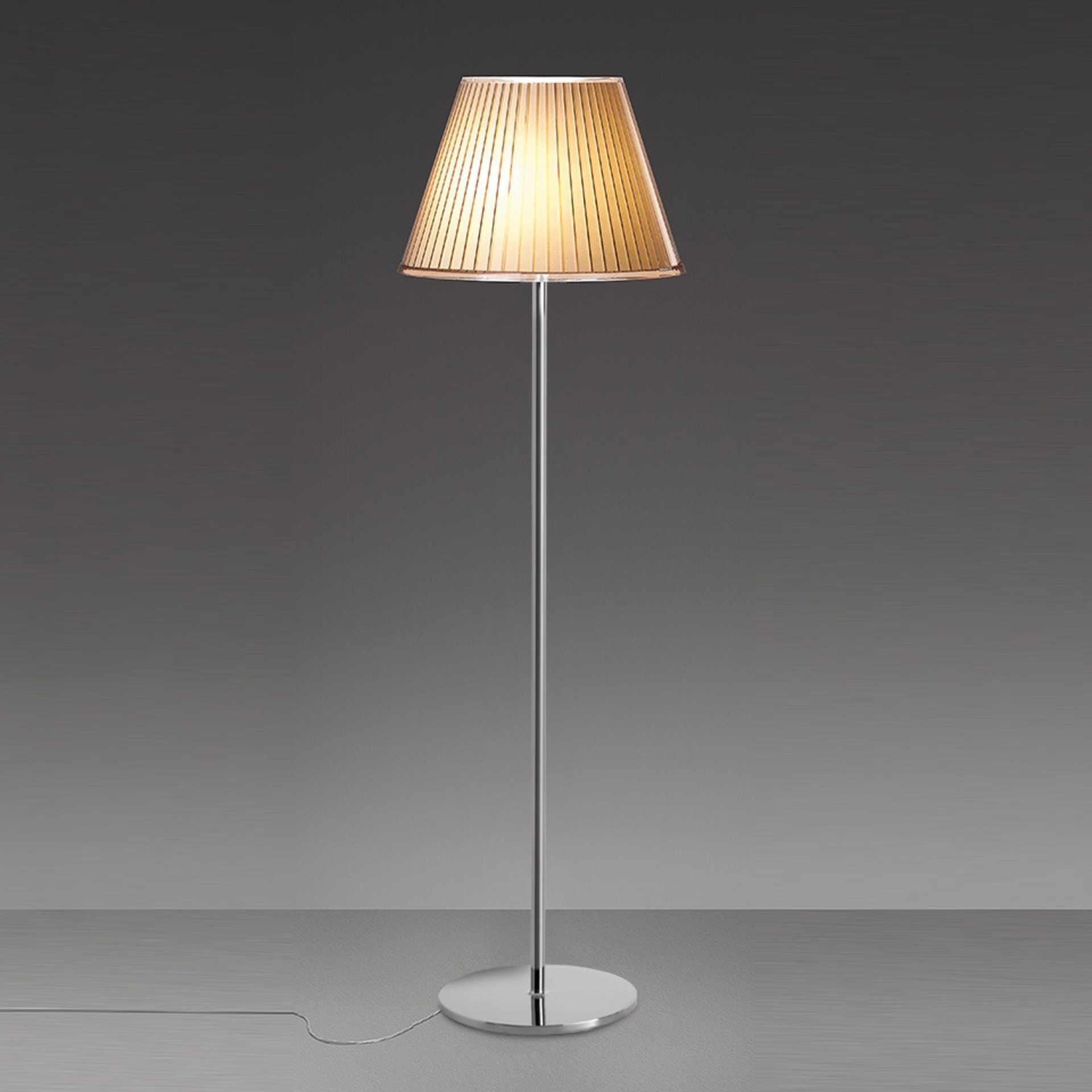 Levně Artemide stojací lampa Choose Mega Floor E27 52 W 220-240 V pergamen/chrom
