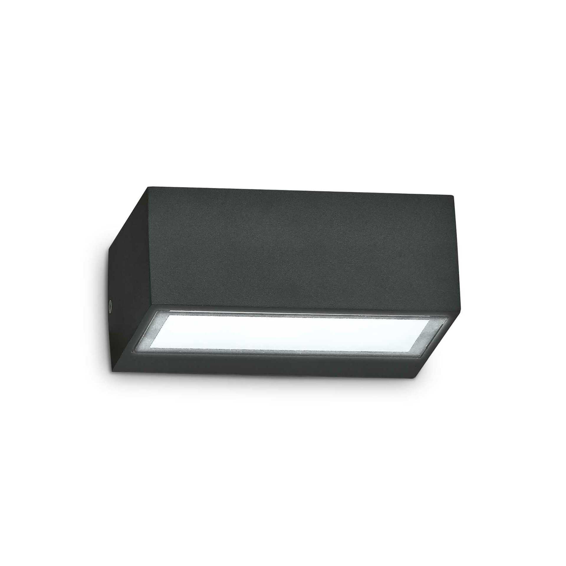 Venkovní nástěnné svítidlo Ideal Lux Twin AP1 nero 115375 černé