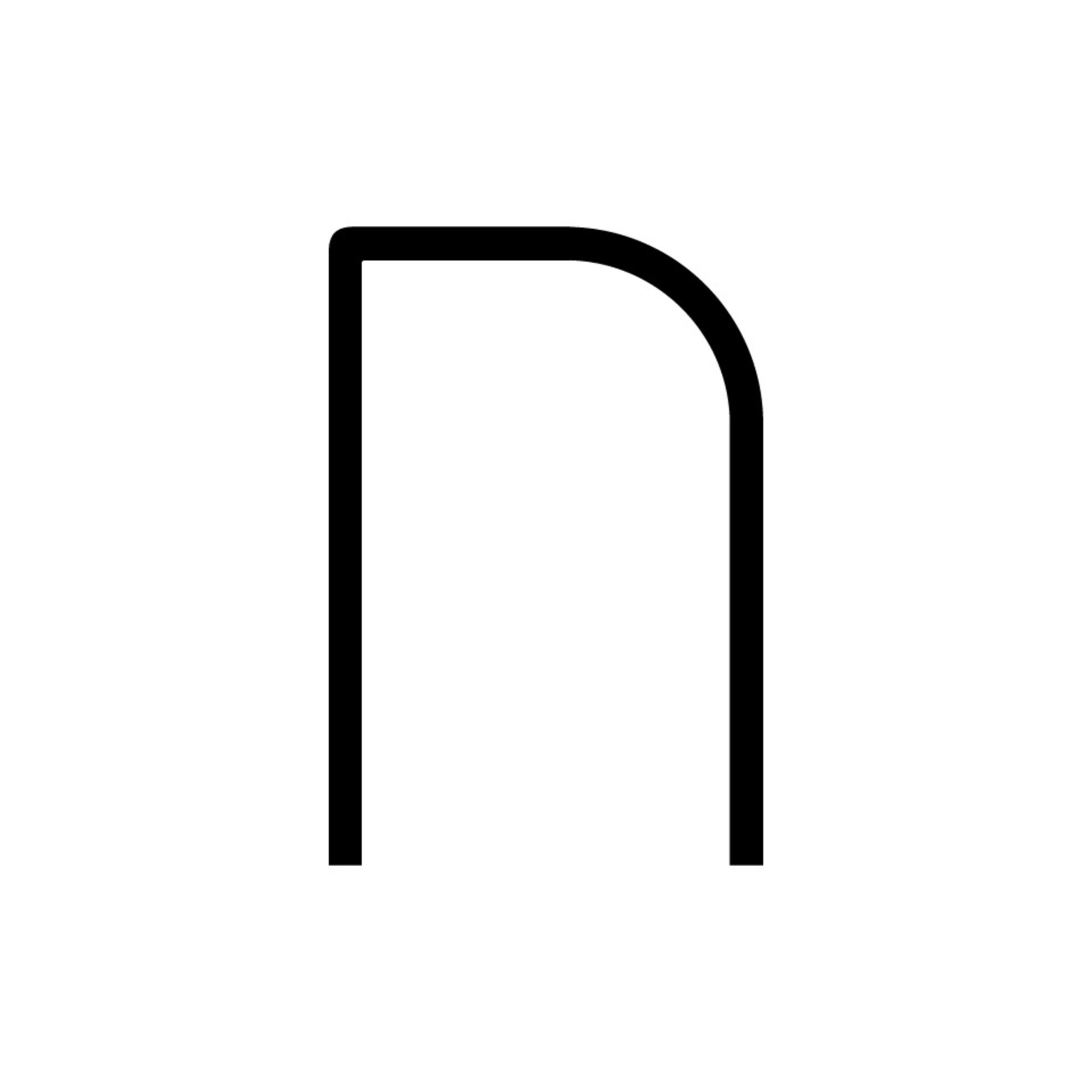 Levně Artemide svítidlo Alphabet of Light N 30 W 3000K vnitřní