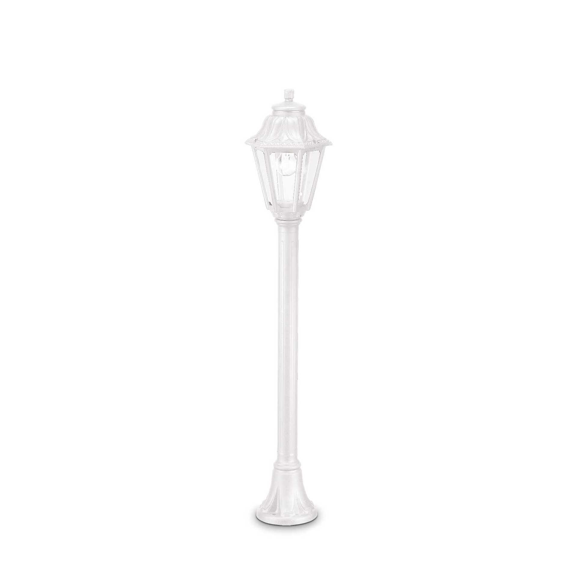 Venkovní sloupek Ideal Lux Anna PT1 small bianco 120454 bílý IP44  