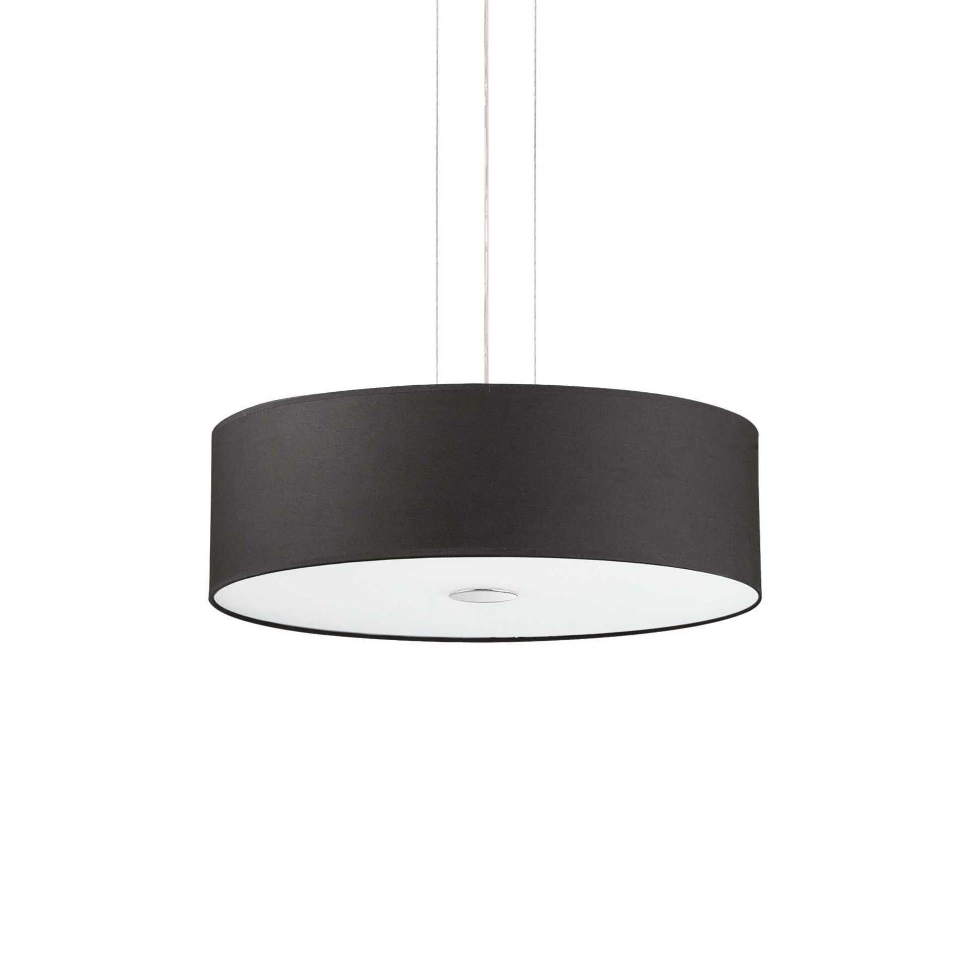 Závěsné svítidlo Ideal Lux Woody SP4 nero 122243 černé