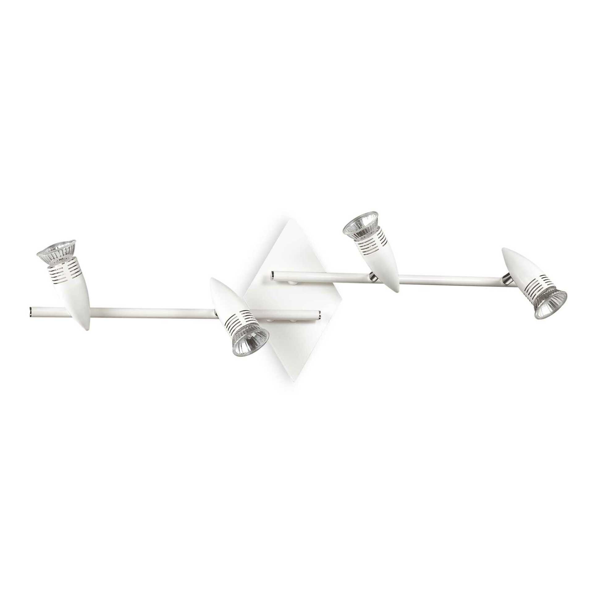 Bodové svítidlo Ideal Lux Alfa PL4 bianco 122731 bílé 71,5cm