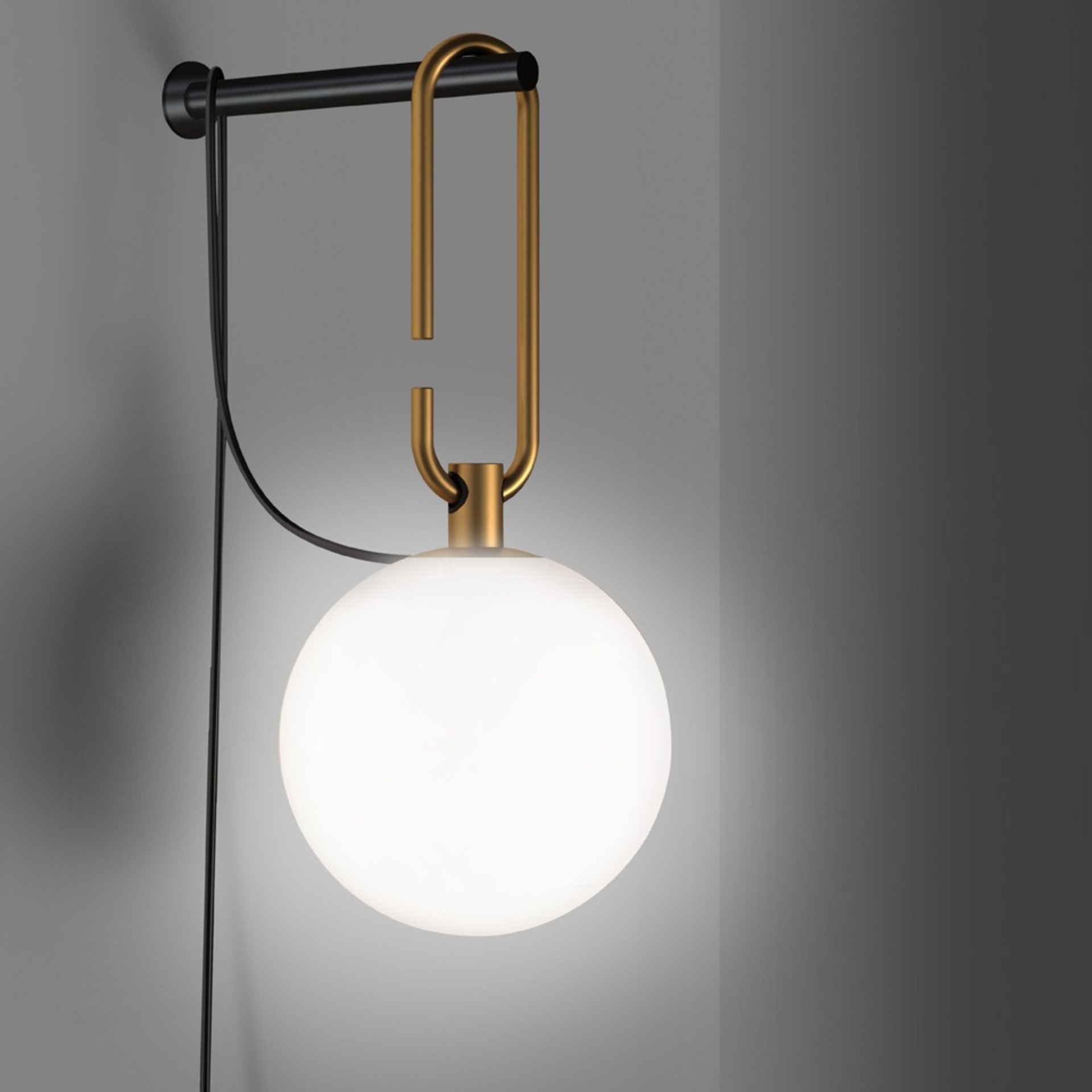 Levně Artemide nástěnné svítidlo nh Wall E14 max 5 W Design Collection