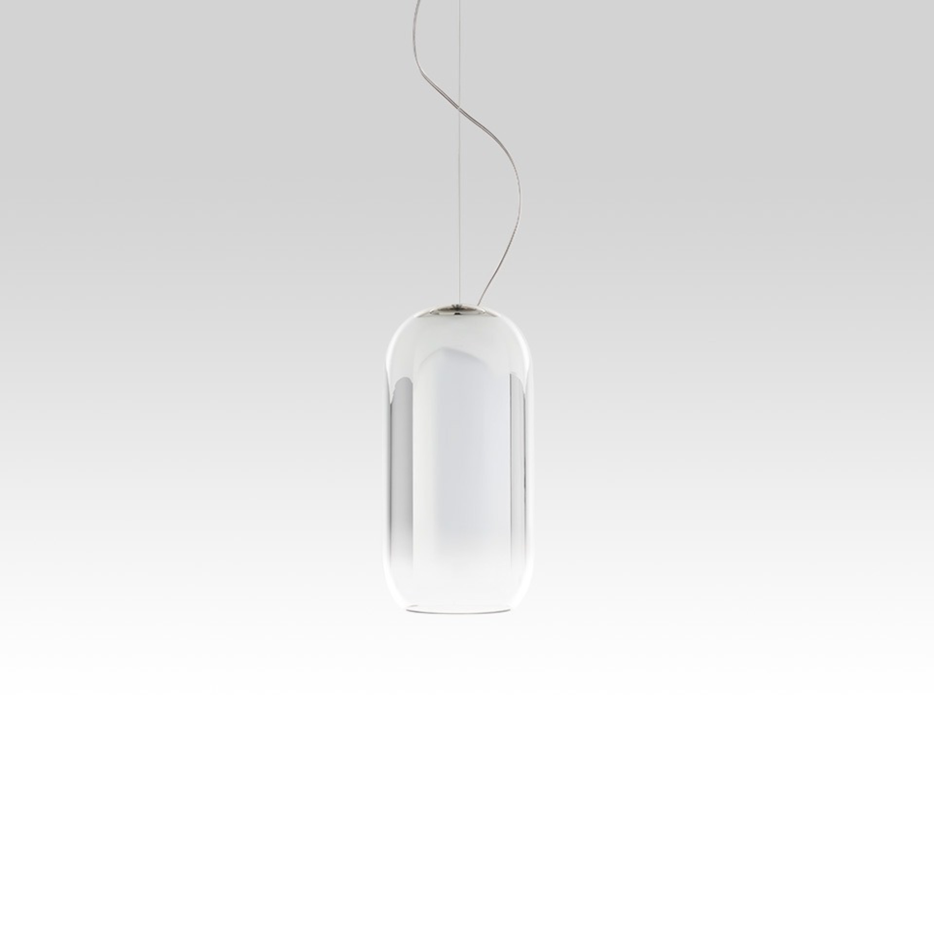 Levně Artemide závěsné svítidlo Gople Mini E14 stříbrné