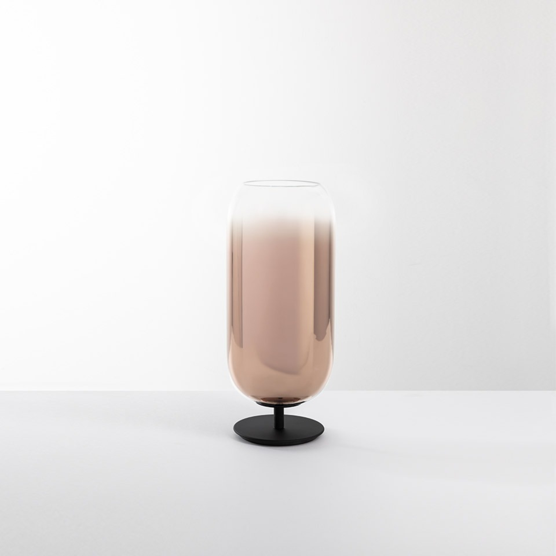 Levně Artemide stolní lampa Gople Mini E14 max 6 W Design Collection černá/měď