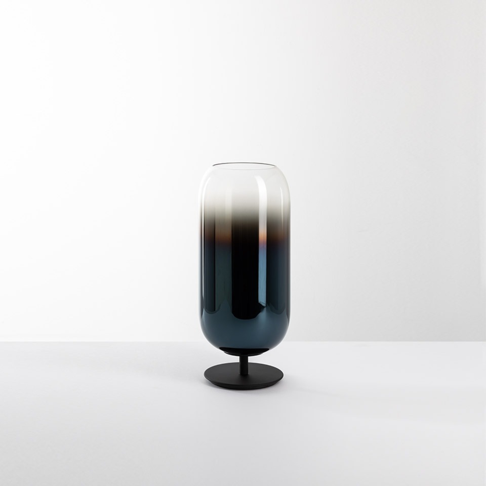Levně Artemide stolní lampa Gople Mini E14 max 6 W Design Collection černá/modrá