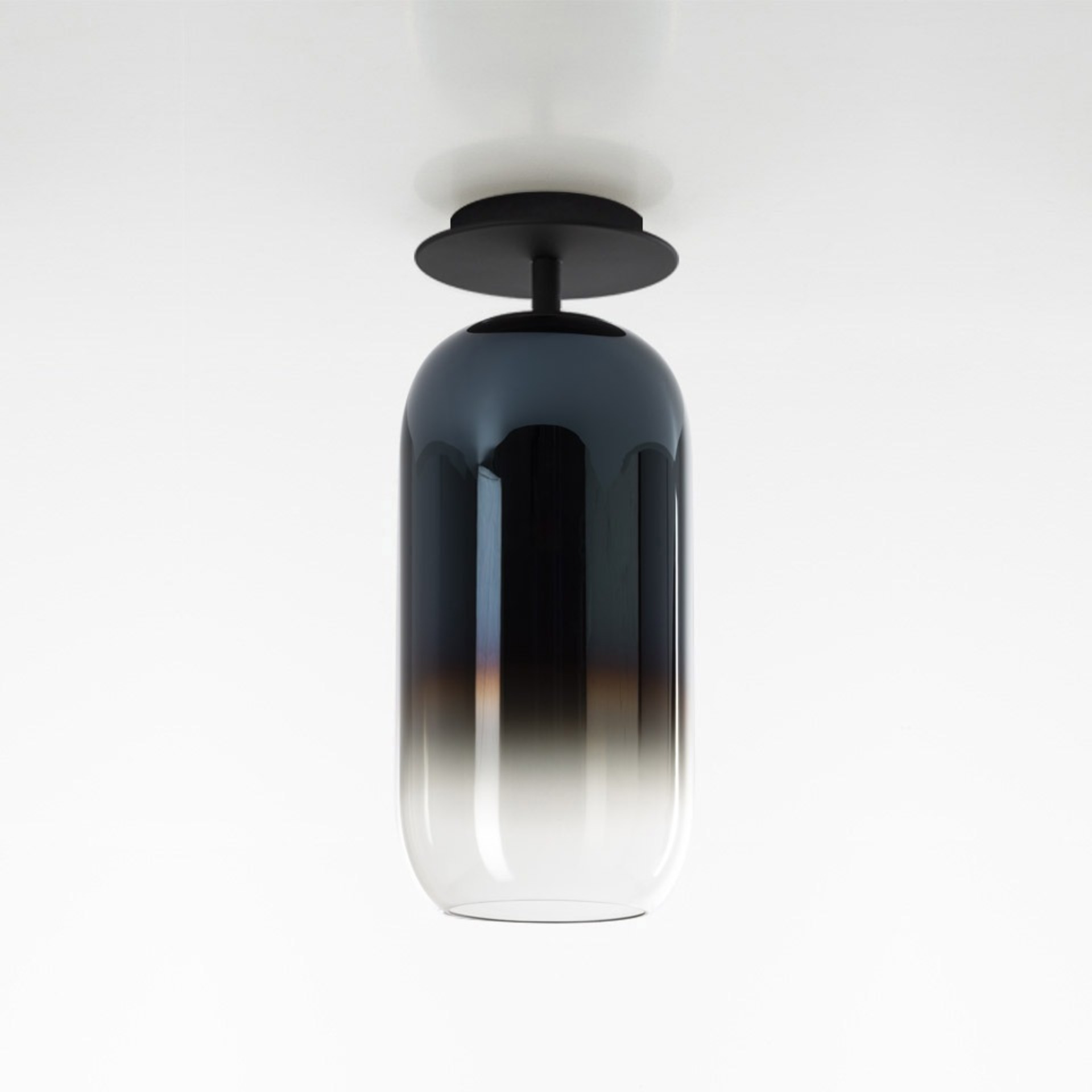 Levně Artemide stropní svítidlo Gople E27 Design Collection 17 W černá/modrá