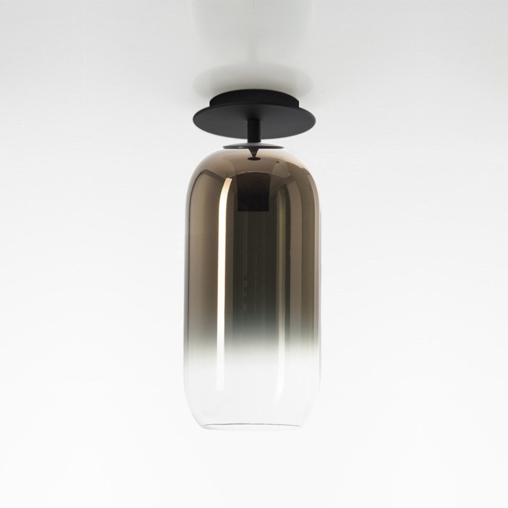 Levně Artemide stropní svítidlo Gople E27 černá/bronz