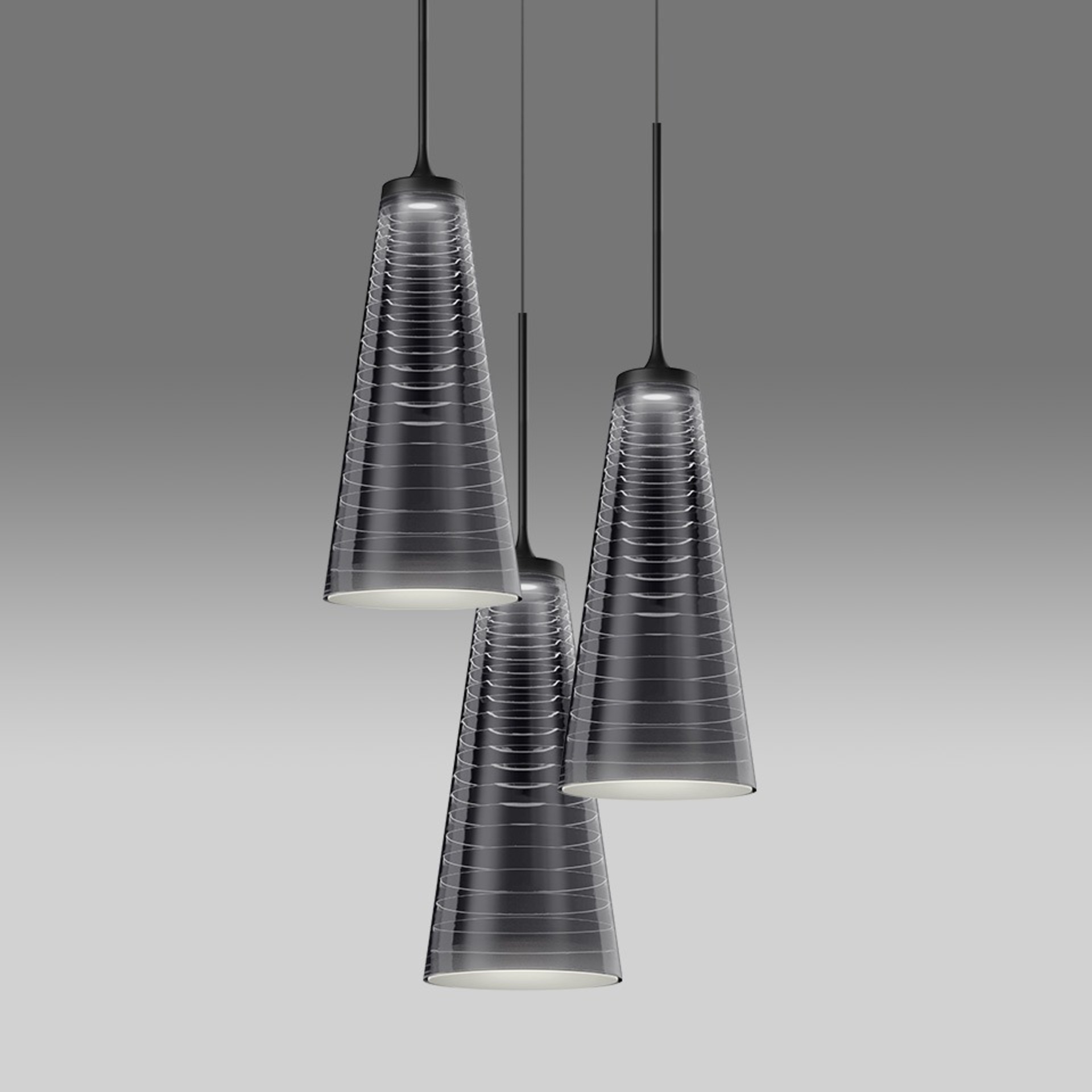 Levně Artemide závěsné svítidlo Look at Me Cluster 21 50 W 3000K stmívatelné černé App
