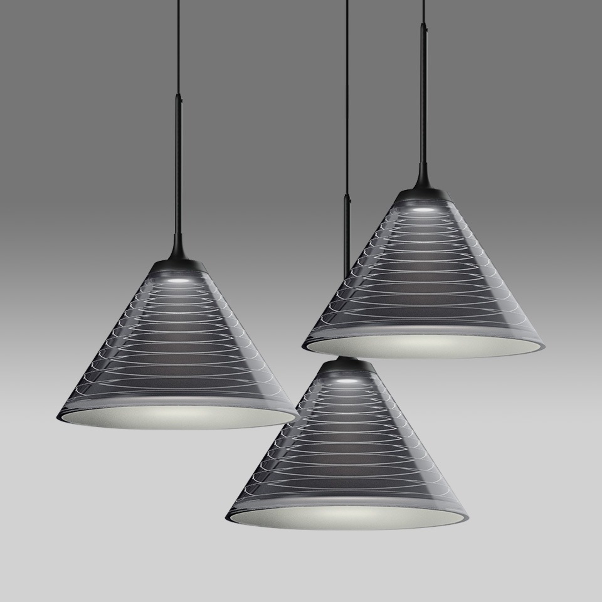 Levně Artemide závěsné svítidlo Look at Me Cluster 35 50 W 3000K stmívatelné App