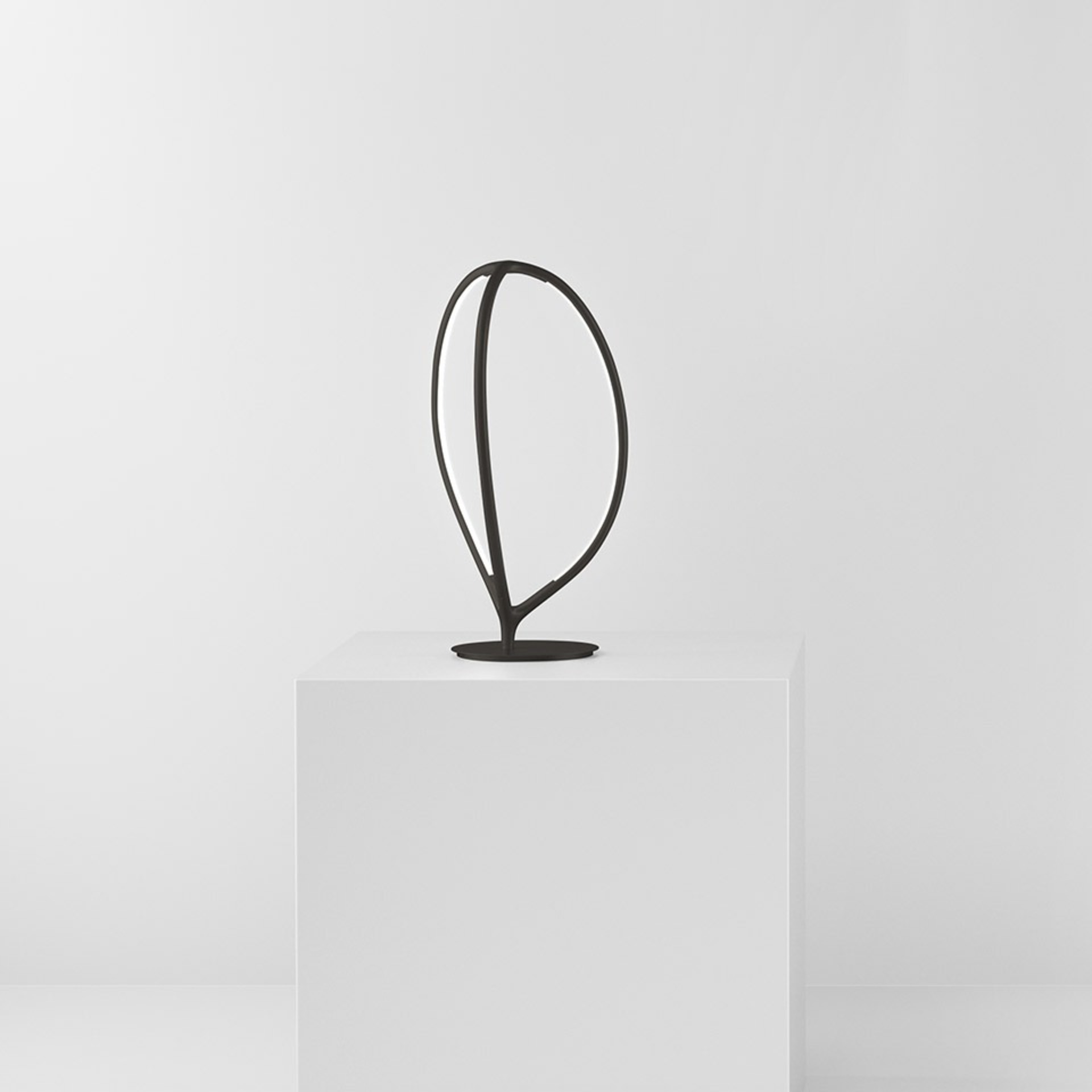 Levně Artemide stolní lampa Arrival 17 W 3000K stmívatelná matná černá
