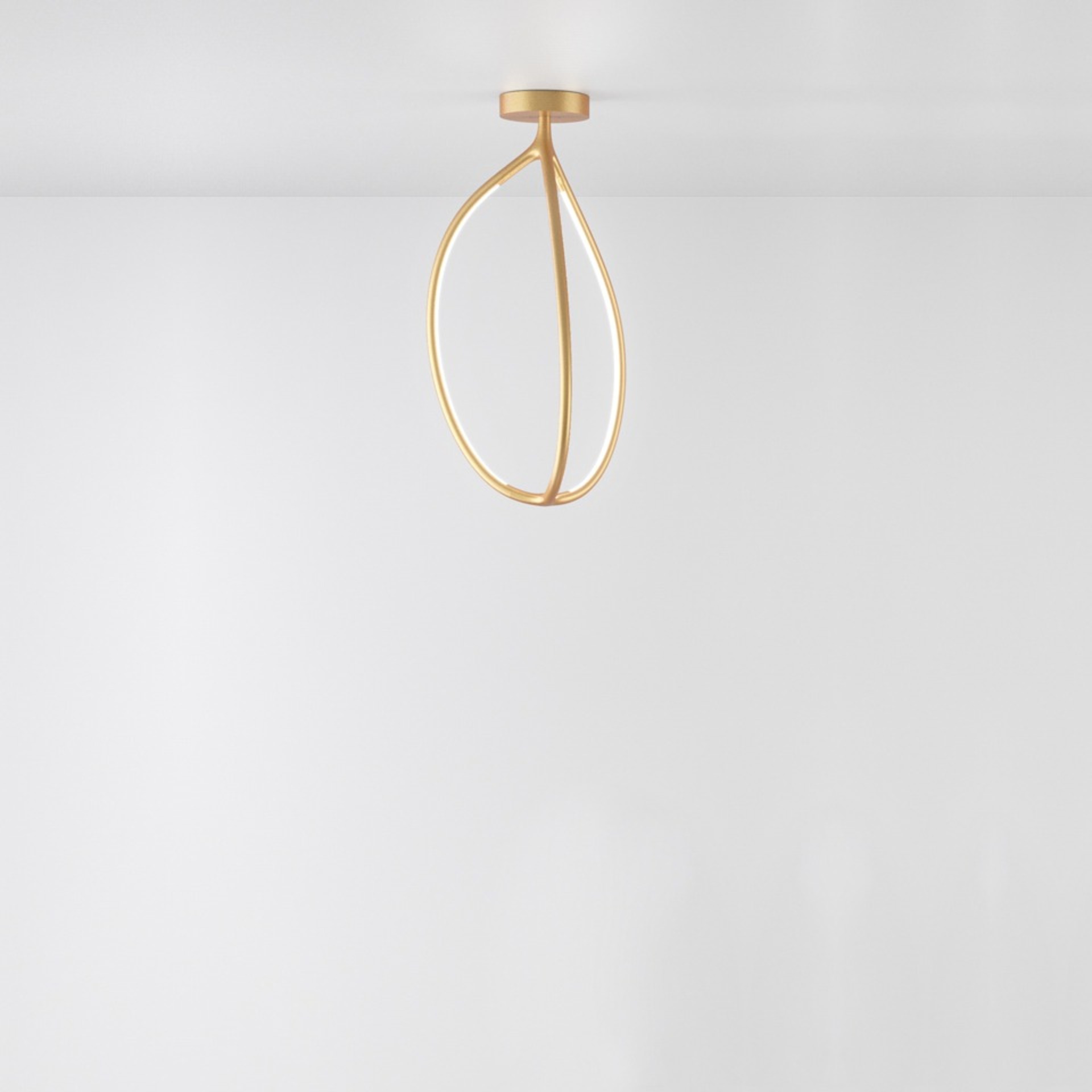 Levně Artemide stropní svítidlo Arrival 70 26 W 3000K stmívatelné zlaté APP kompatibilní