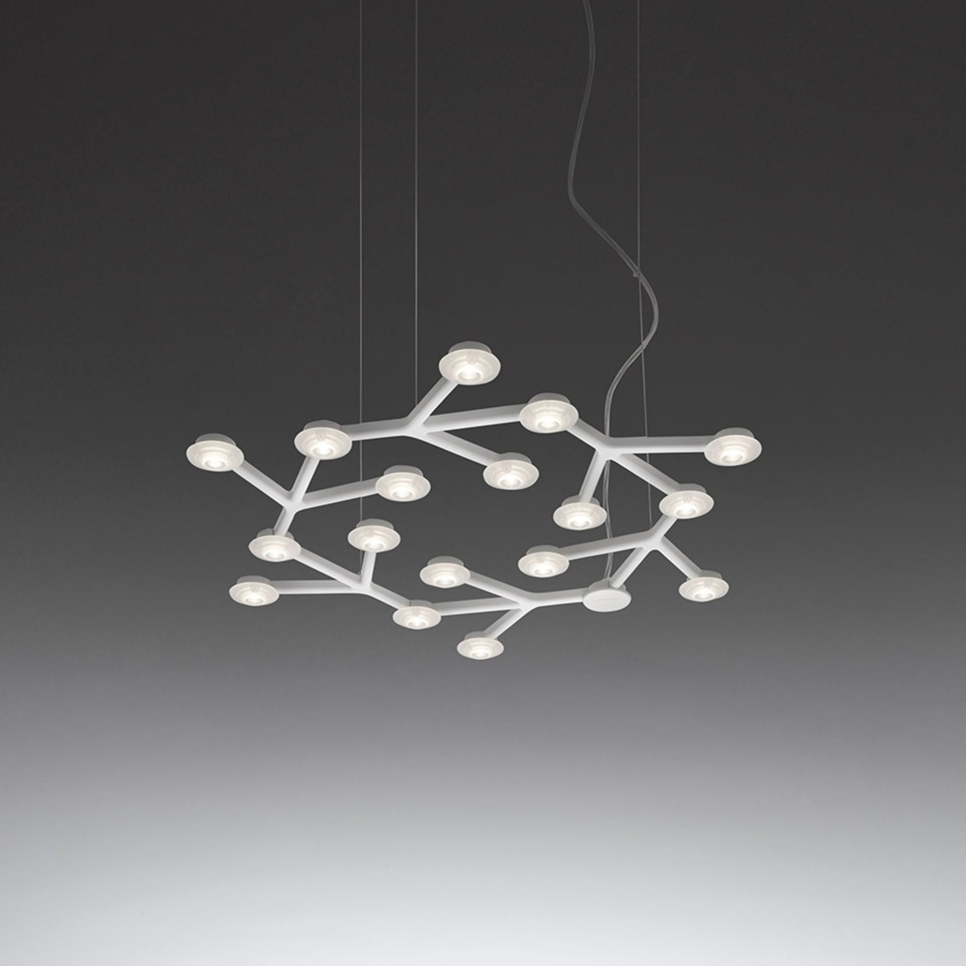 Levně Artemide závěsné LED svítidlo Led Net 43 W 220-240 V 3000K App kompatibilní
