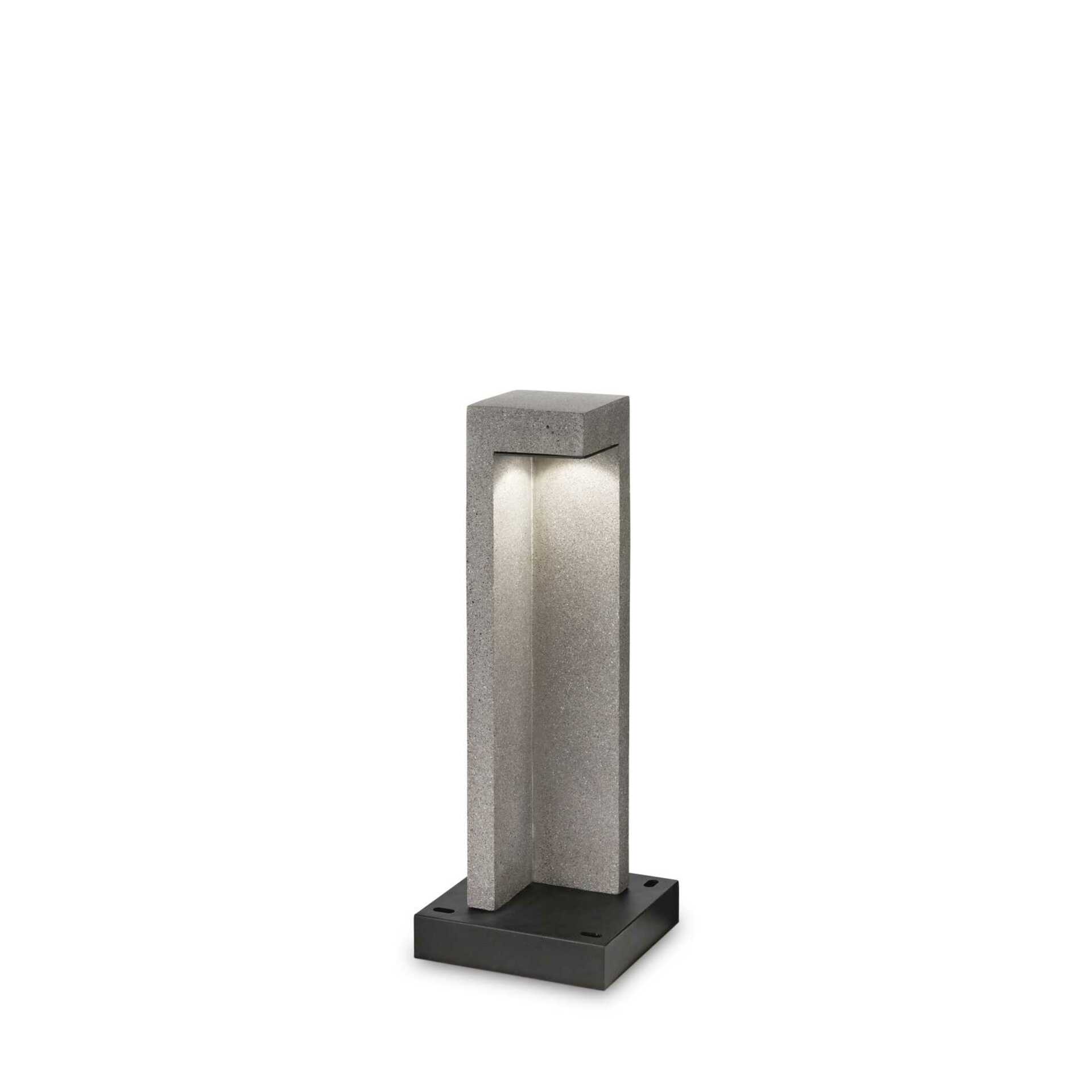 Ideal Lux LED Venkovní sloupek Titano PT1 small granito 157856 49cm IP55