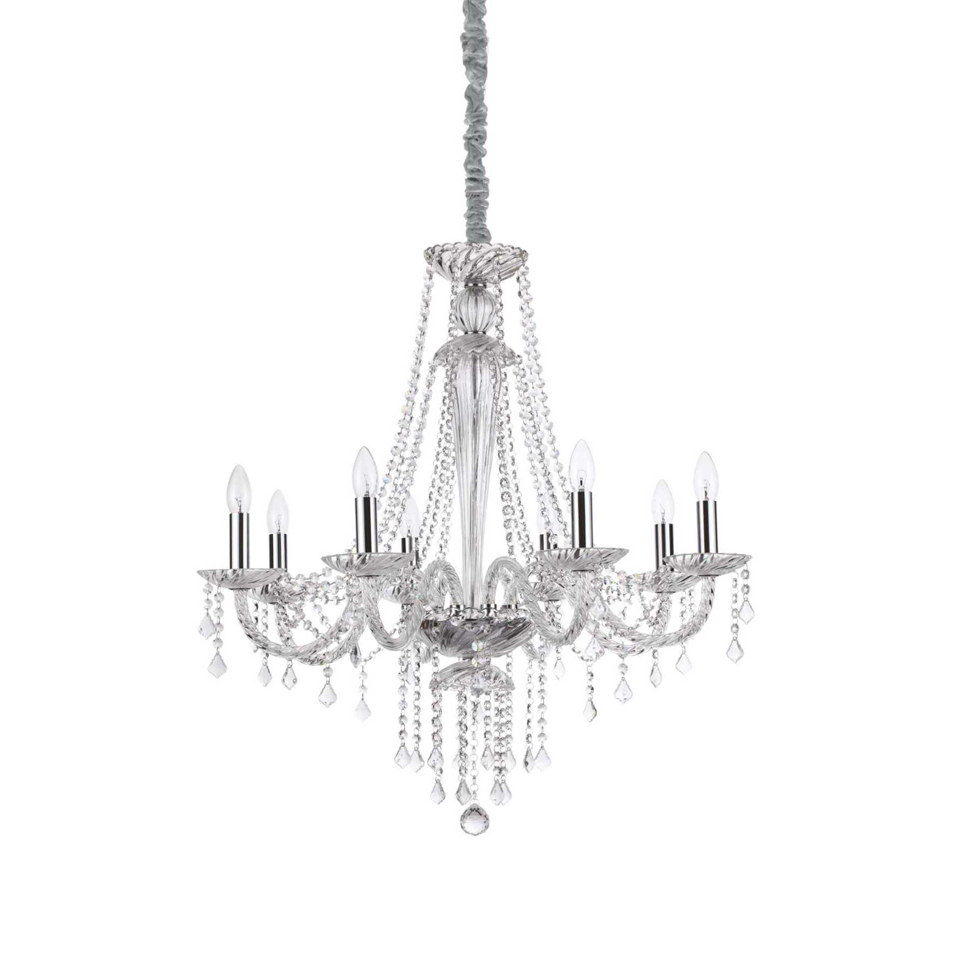 Závěsný lustr Ideal Lux Amadeus SP8 168777 80cm