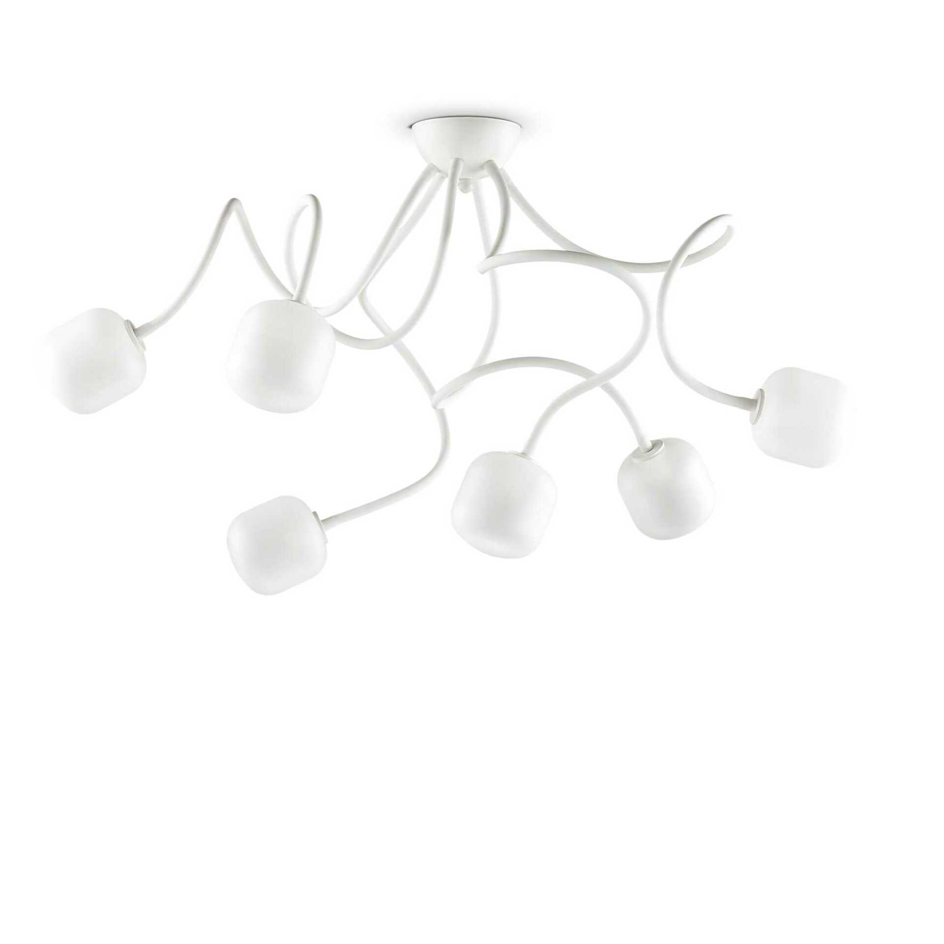 Stropní svítidlo Ideal Lux Octopus PL6 bianco 174921 bílé