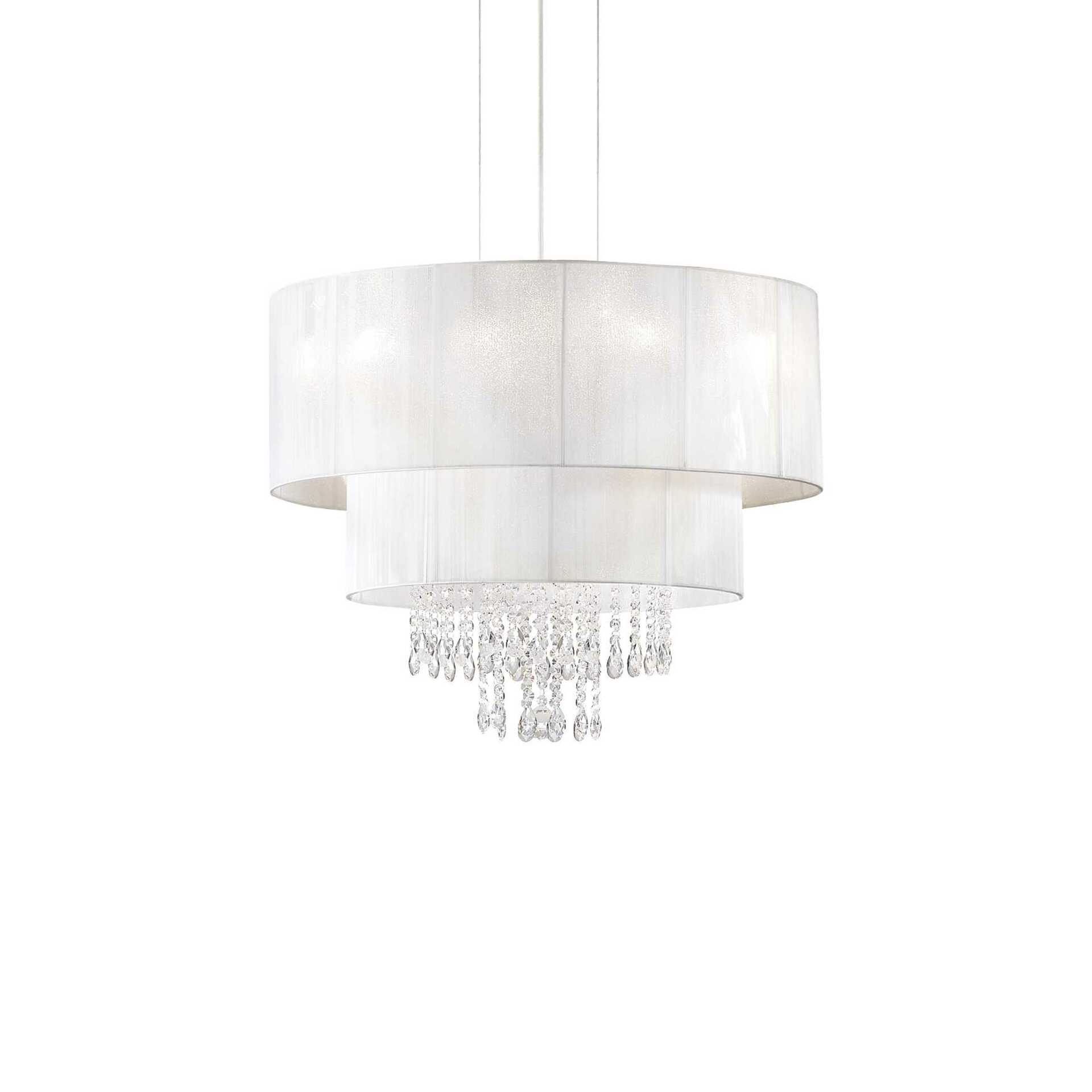 Závěsné svítidlo Ideal Lux Opera SP4 bianco 182179 bílé 50cm