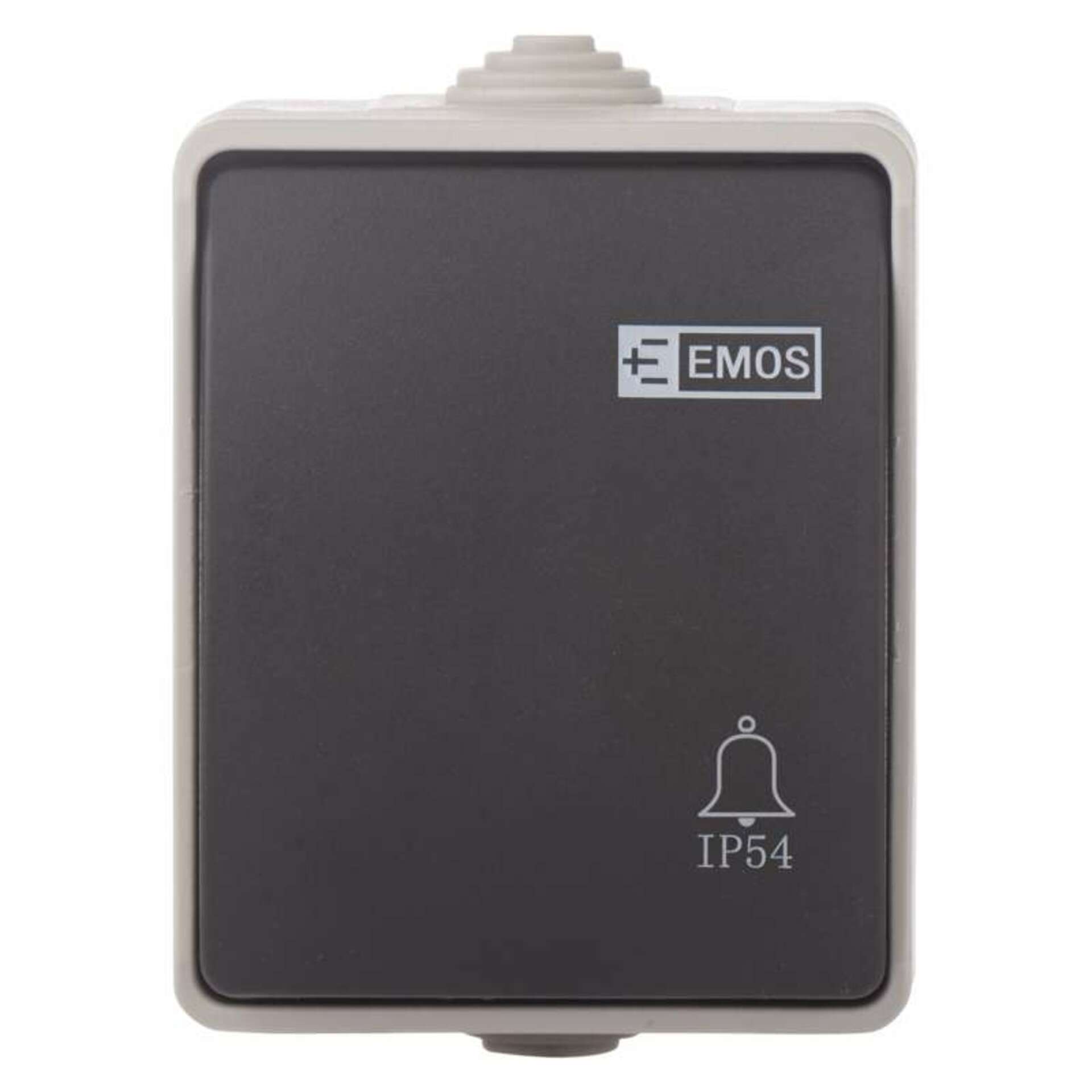 Levně EMOS Ovládač tlačítkový 1/0, IP54 1950011201