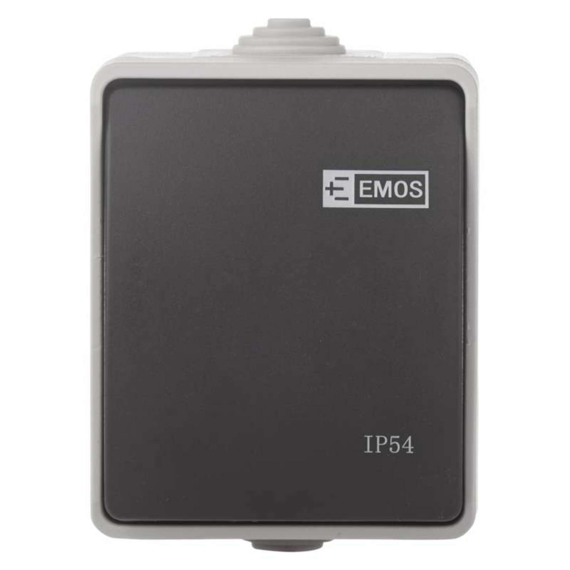 Levně EMOS Přepínač nástěnný křížový č. 7, IP54, 1 tlačítko 1950011202