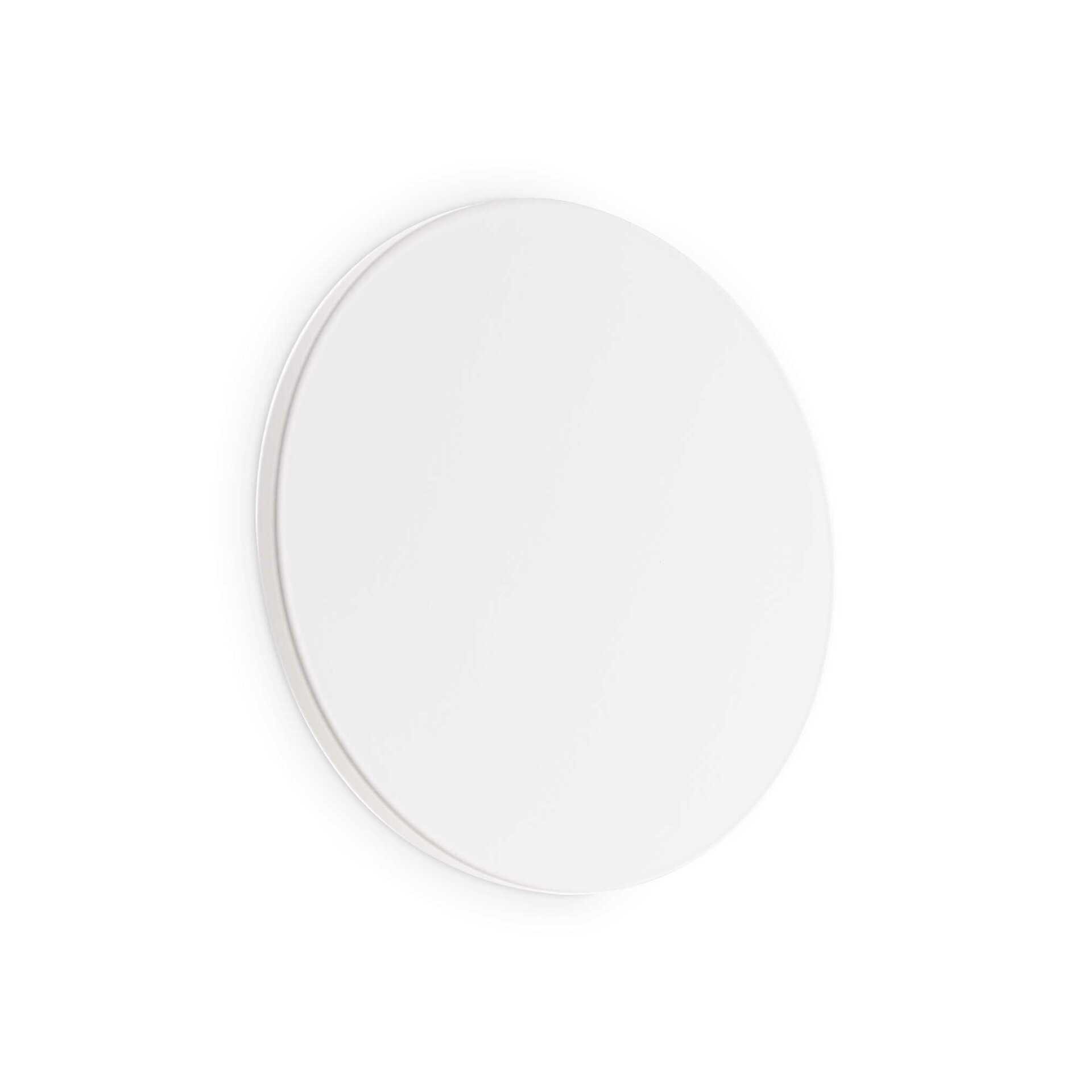 LED Nástěnné svítidlo Ideal Lux Cover AP1 Round Big Bianco 195711 11W 1112lm 20 cm kulaté bílé