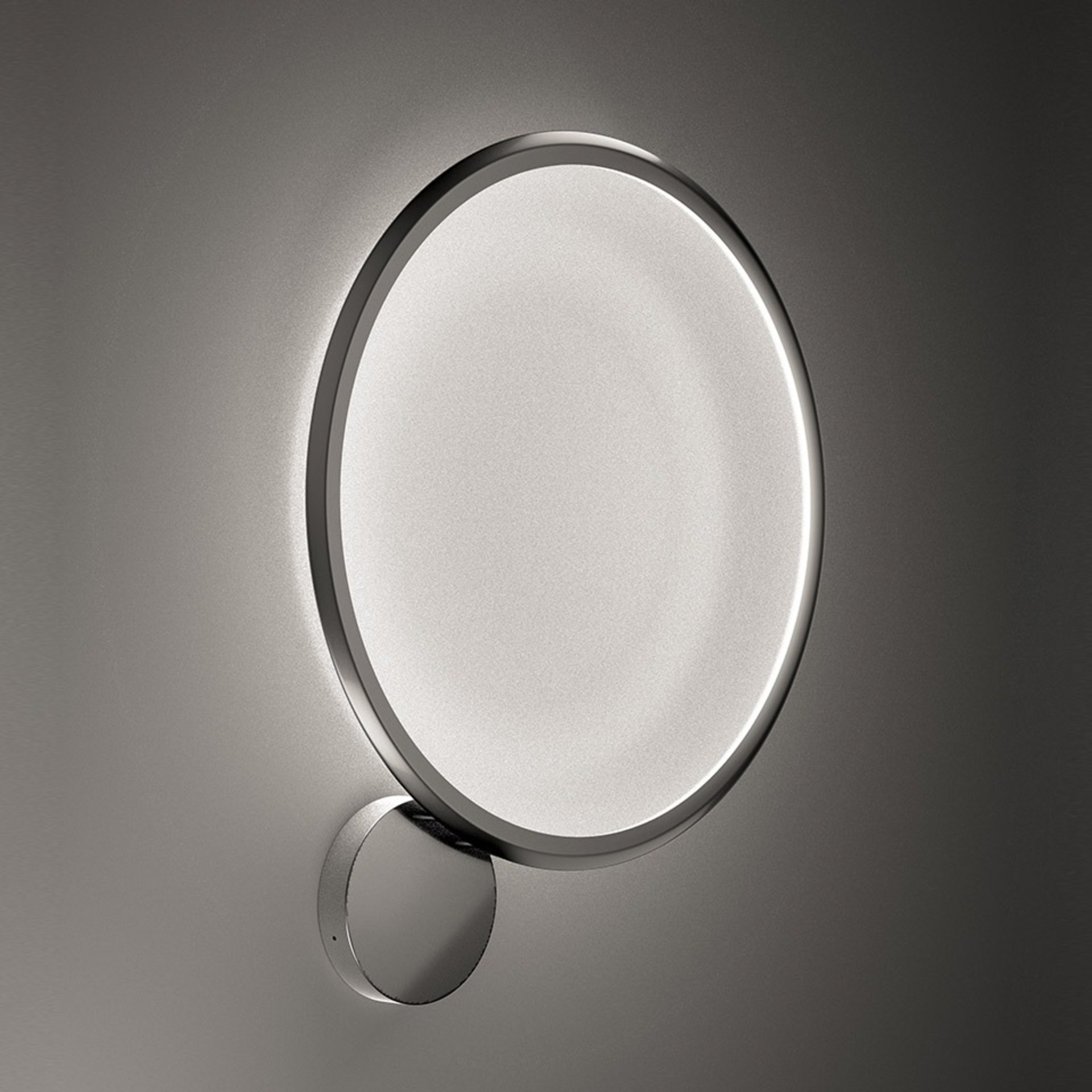 Levně Artemide nástěnné/stropní LED svítidlo Discovery 40 W 220-240 V stmívatelné 3000K satinovaný hliník