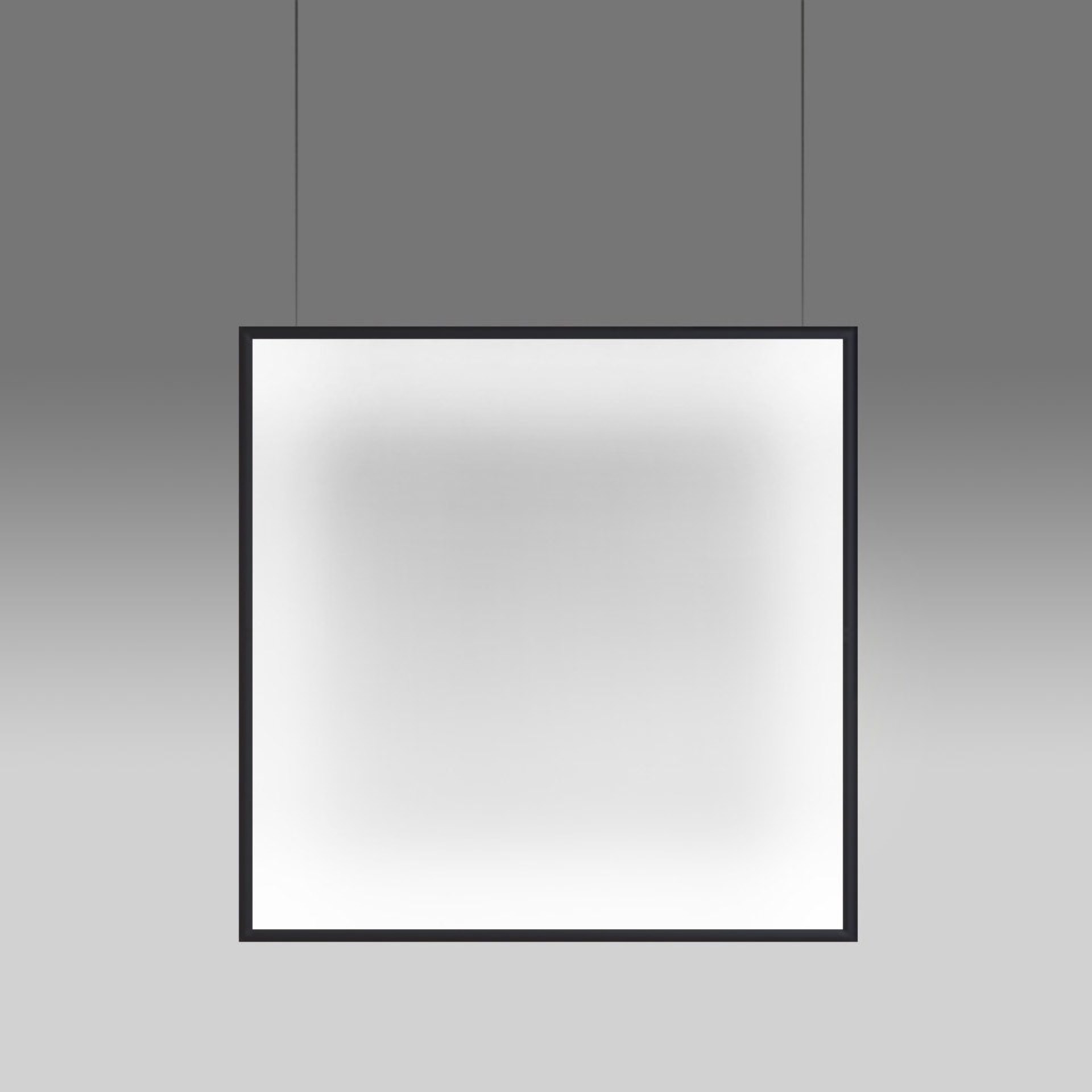 Levně Artemide závěsné LED svítidlo Discovery Space Square 34 W 220-240 V 3000K stmívatelné černé