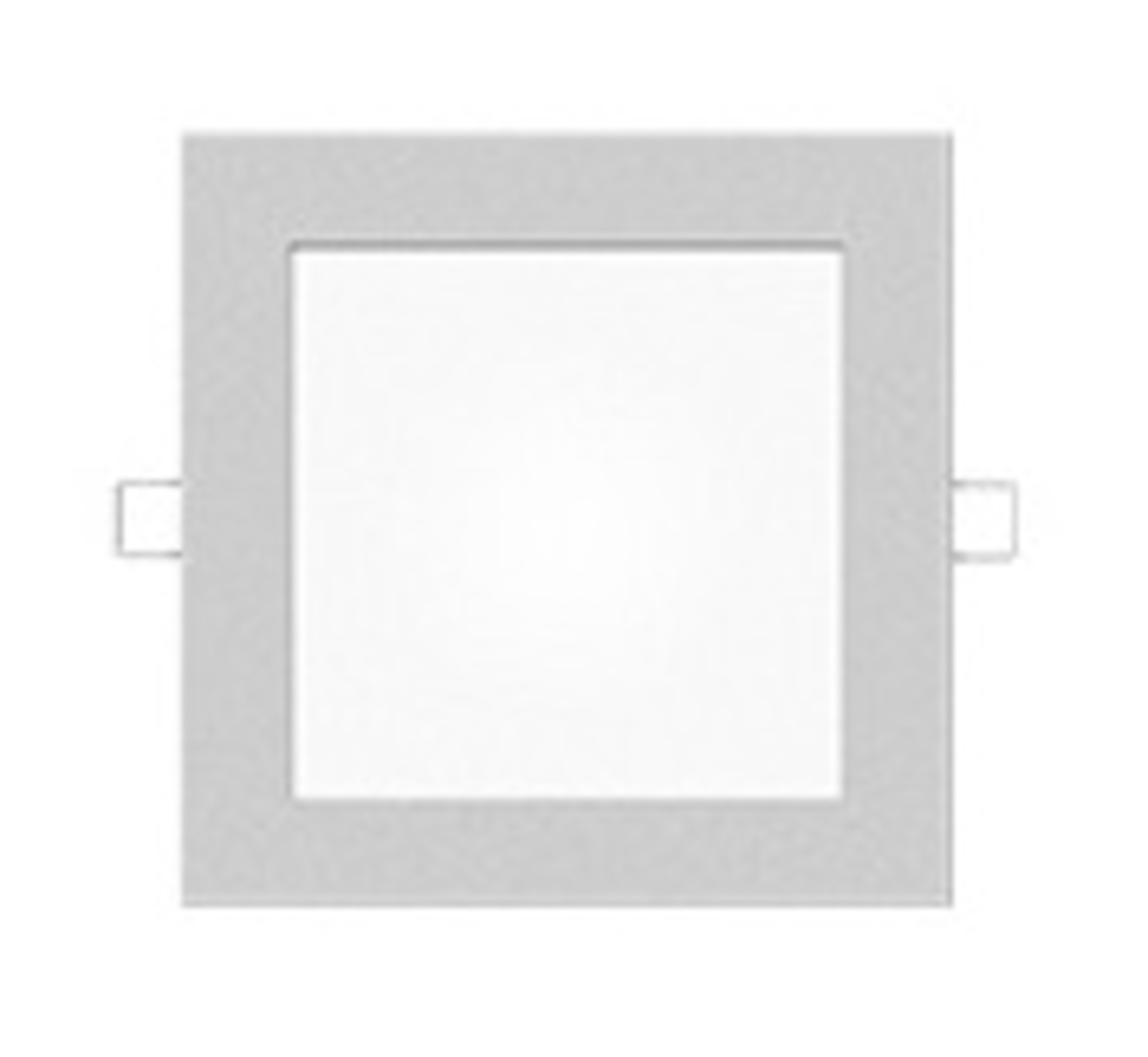 mivvy a.s. Mivvy LED podhledové svítidlo SLIM GRANITE GREY (SILVER) 200x200 mm 15W/4500K SLM20204K5G