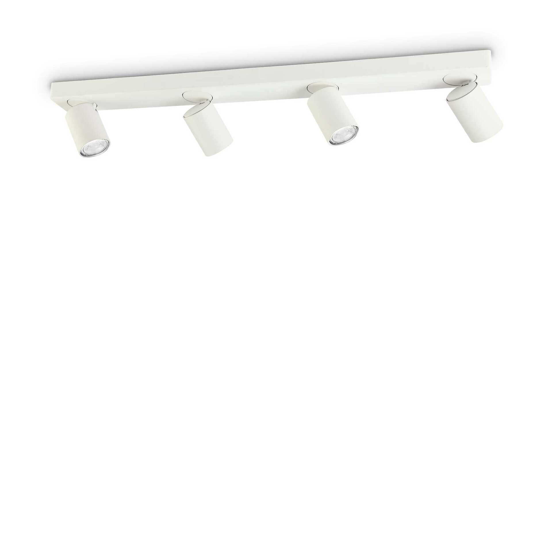 Stropní bodové svítidlo Ideal Lux Rudy PL4 Bianco 229089 GU10 4x35W IP20 75cm bílé