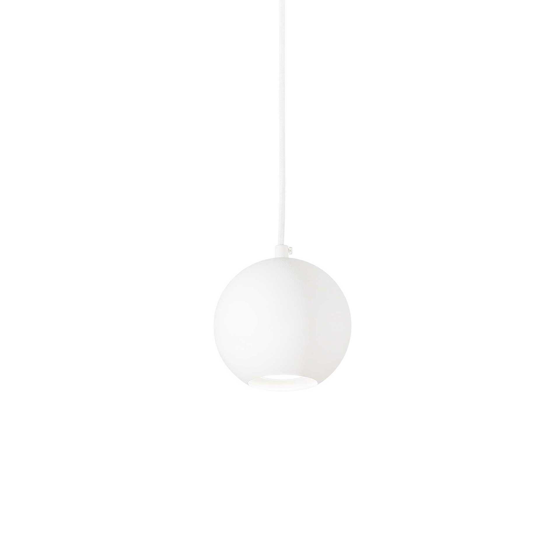 Závěsné svítidlo Ideal Lux Mr Jack SP1 Small Bianco 231228 GU10 1x28W IP20 12cm malé bílé