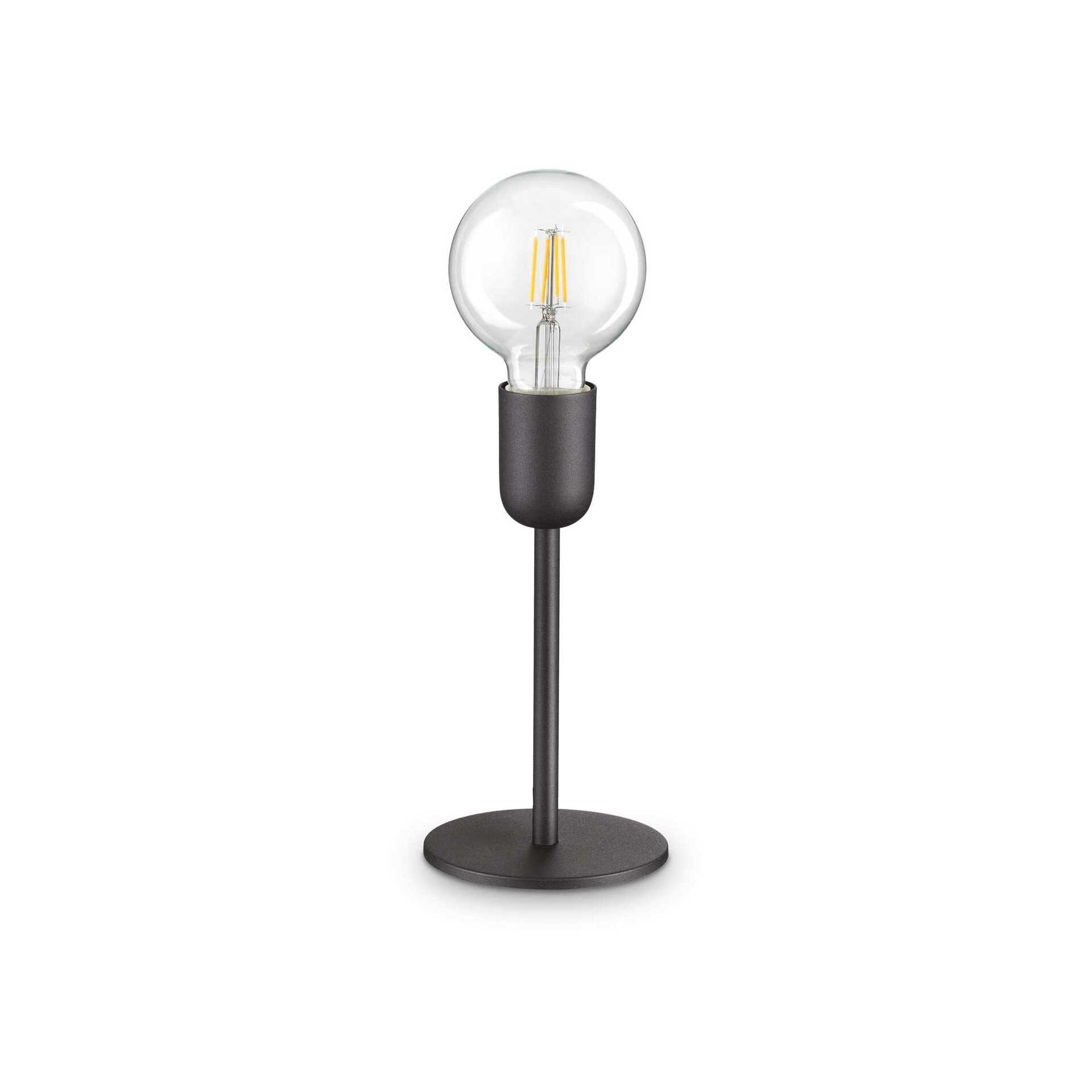 Stolní lampa Ideal Lux Microphone TL1 Nero 232485 E27 1x60W IP20 černá