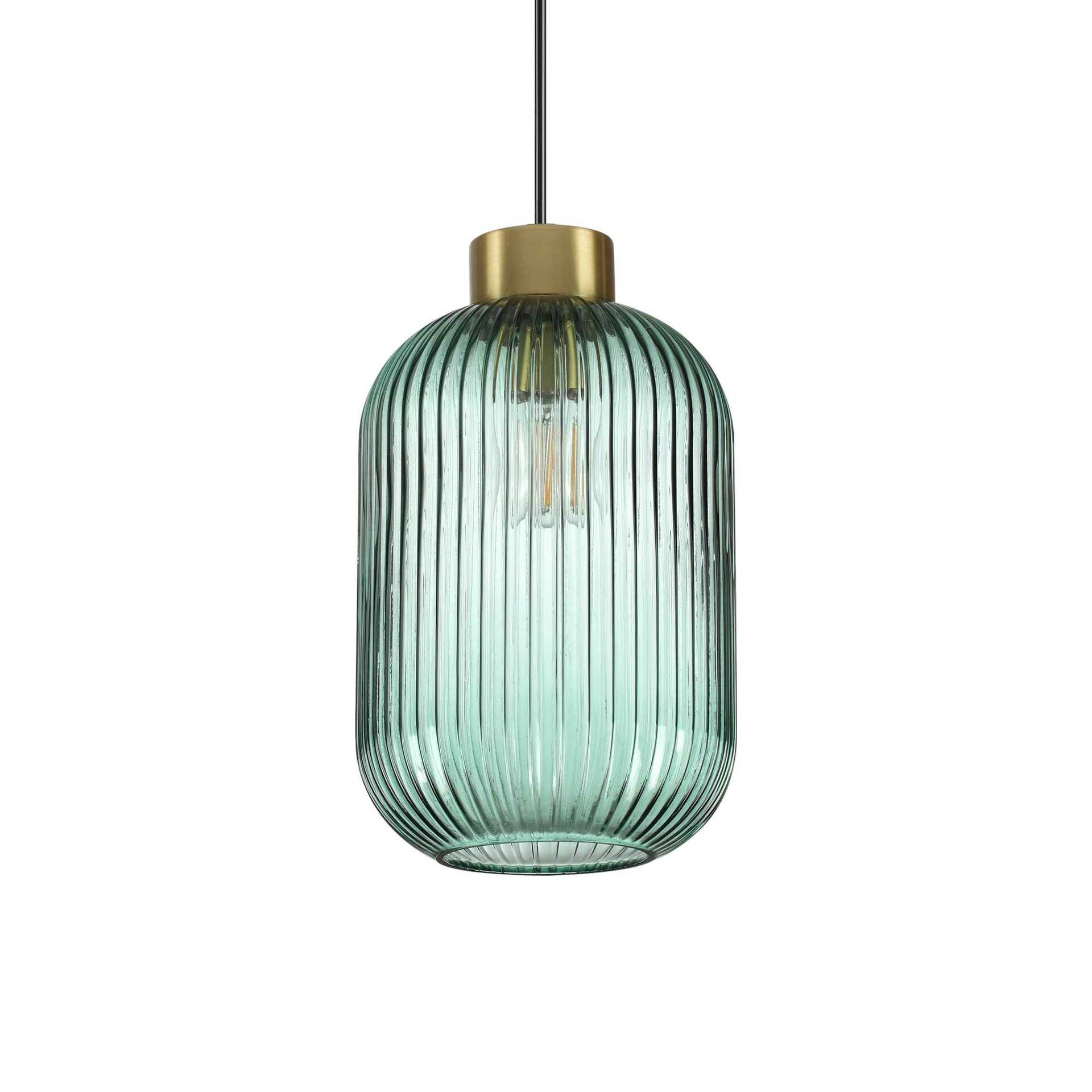 Levně Závěsné svítidlo Ideal Lux Mint-3 SP1 Verde 237497 E27 1x60W IP20 20cm zelené