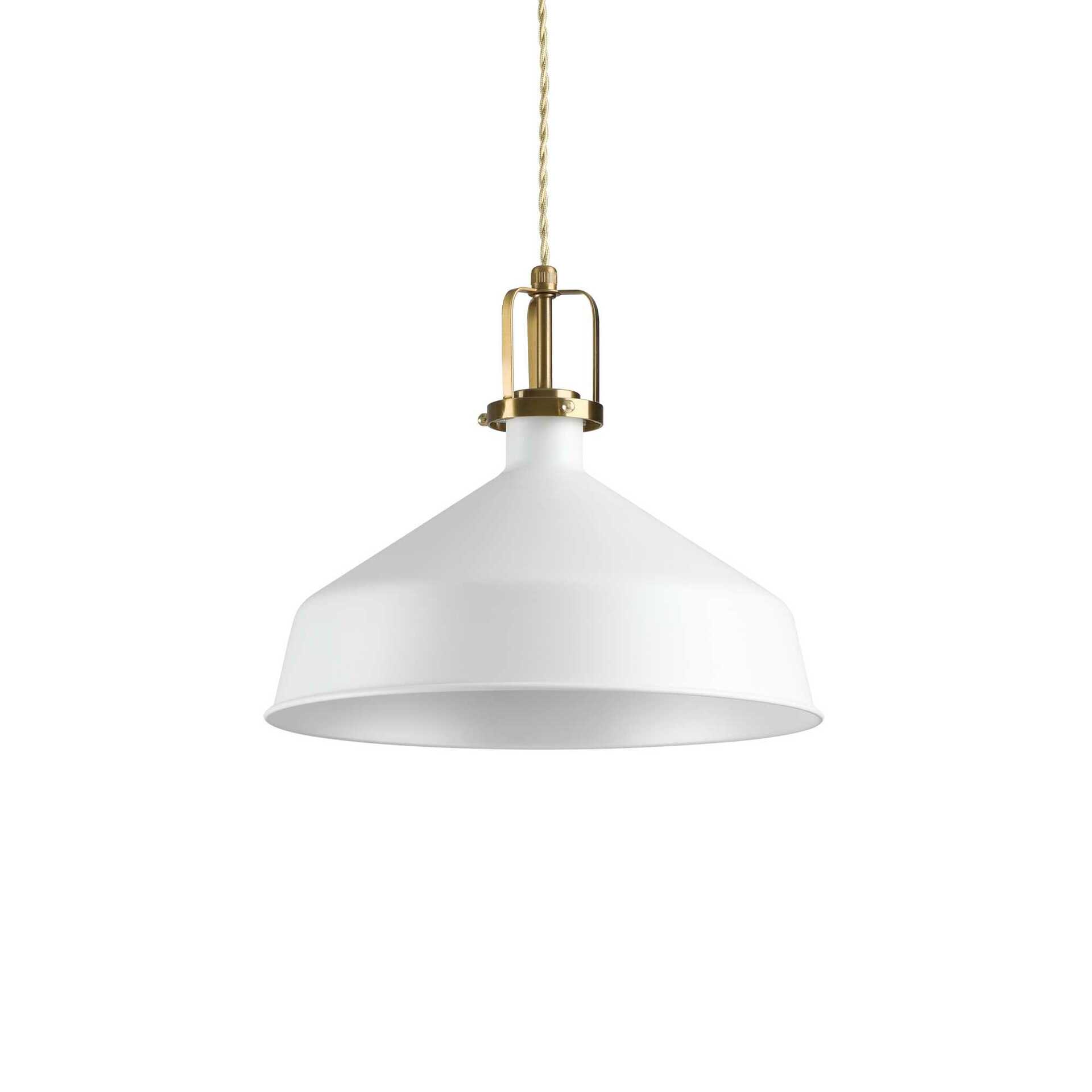 Levně Závěsné svítidlo Ideal Lux Eris-2 SP1 Bianco 238135 E27 1x60W IP20 33cm bílé