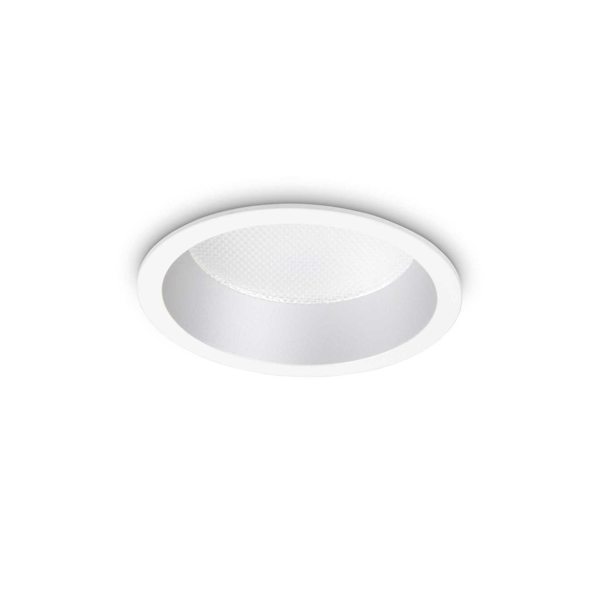 LED Zápustné bodové svítidlo Ideal Lux Deep 10W 3000K 249018 1200lm IP44 10,3cm bílé