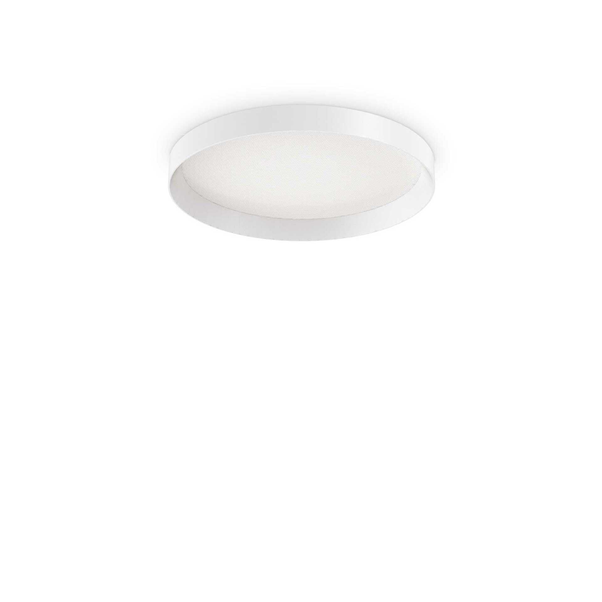LED Stropní přisazené svítidlo Ideal Lux FLY PL D45 3000K 254272 26W 4000lm 3000K IP40 45cm bílé
