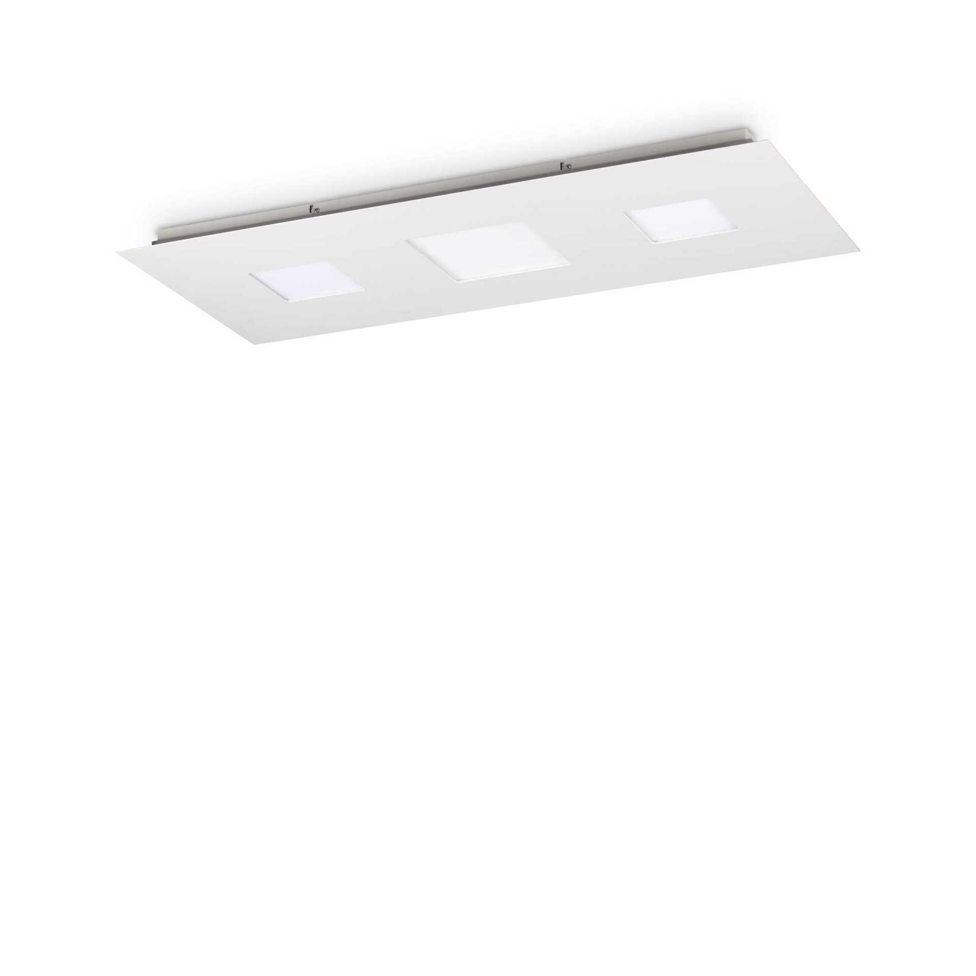 LED Stropní přisazené svítidlo Ideal Lux RELAX PL D090 65W 6100lm 3000K IP20 90cm bílé stmívatelné