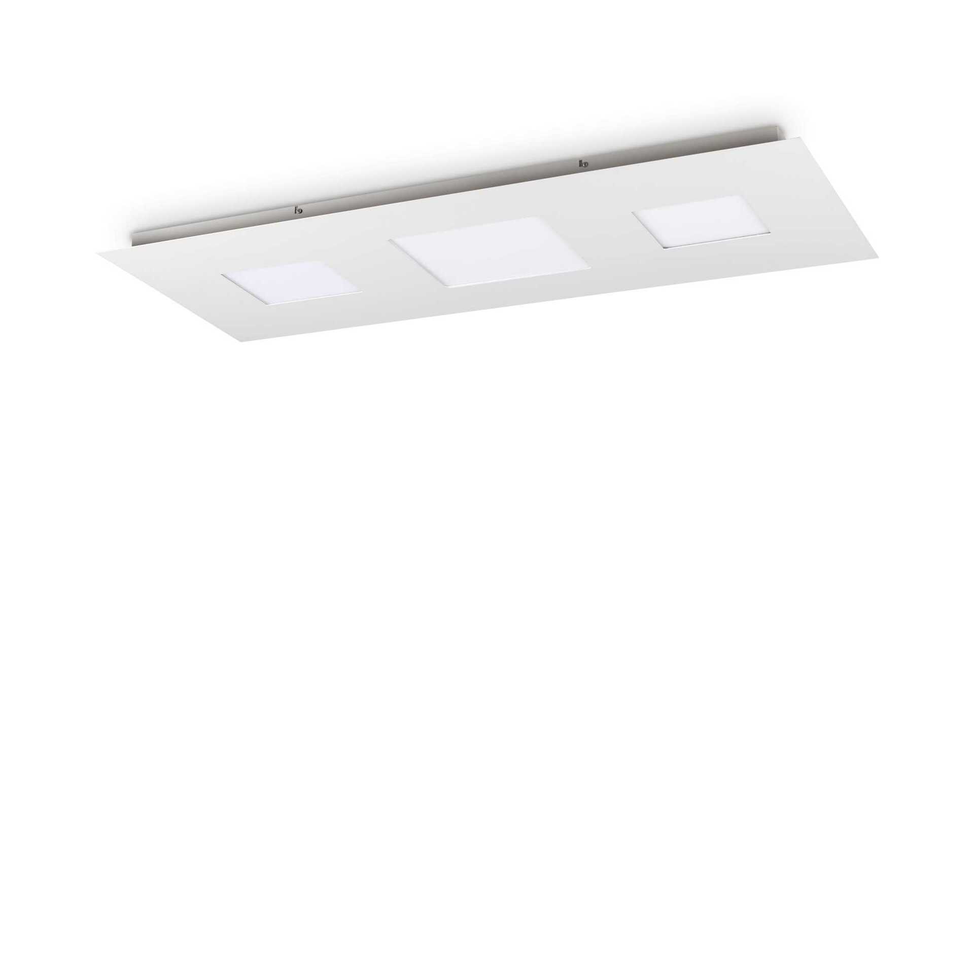 LED Stropní přisazené svítidlo Ideal Lux RELAX PL D110 255941 84W 8100lm 3000K IP20 110cm bílé stmívatelné
