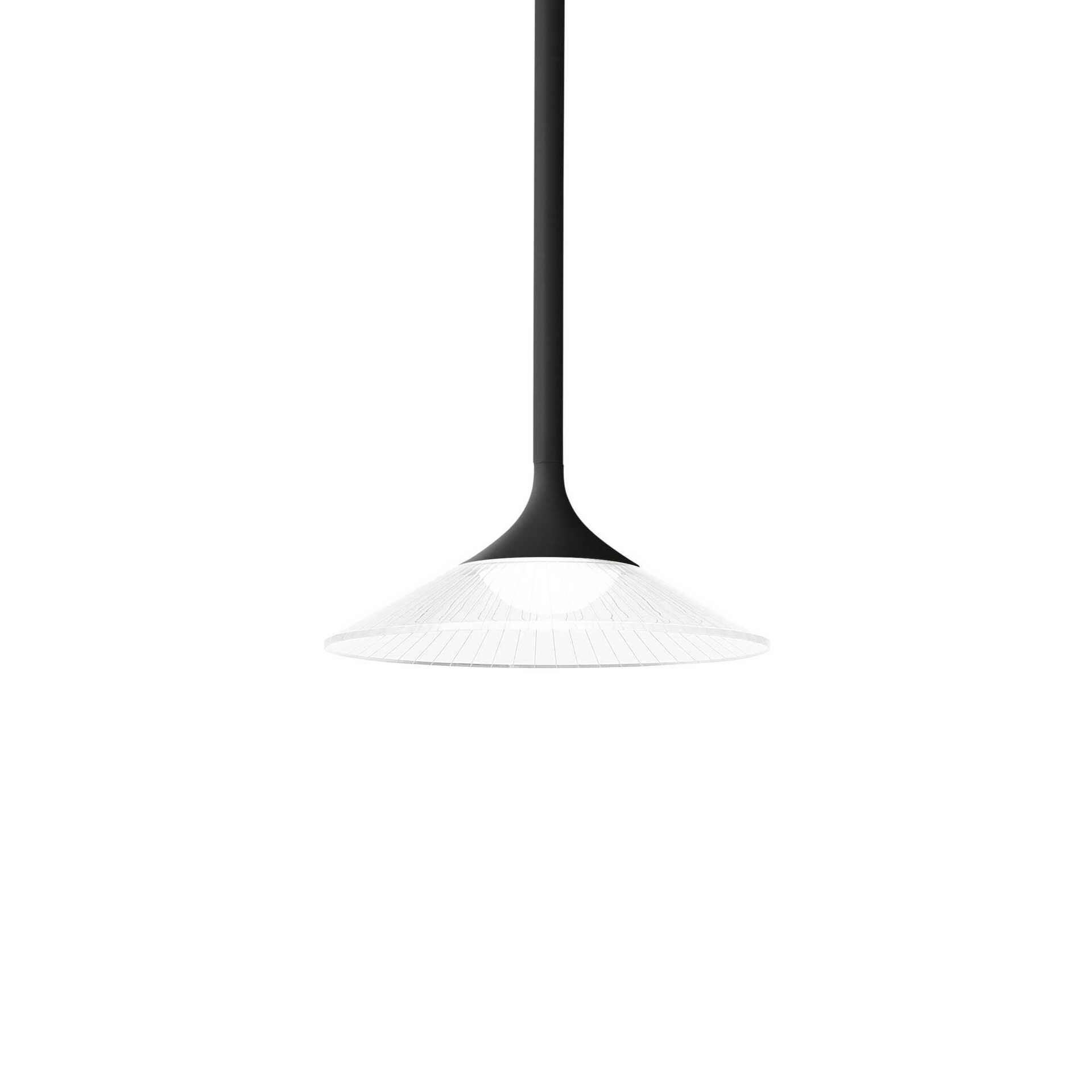 LED Závěsné svítidlo Ideal Lux TRISTAN SP NERO 256436 5W 540lm 3000K IP20 18cm černé