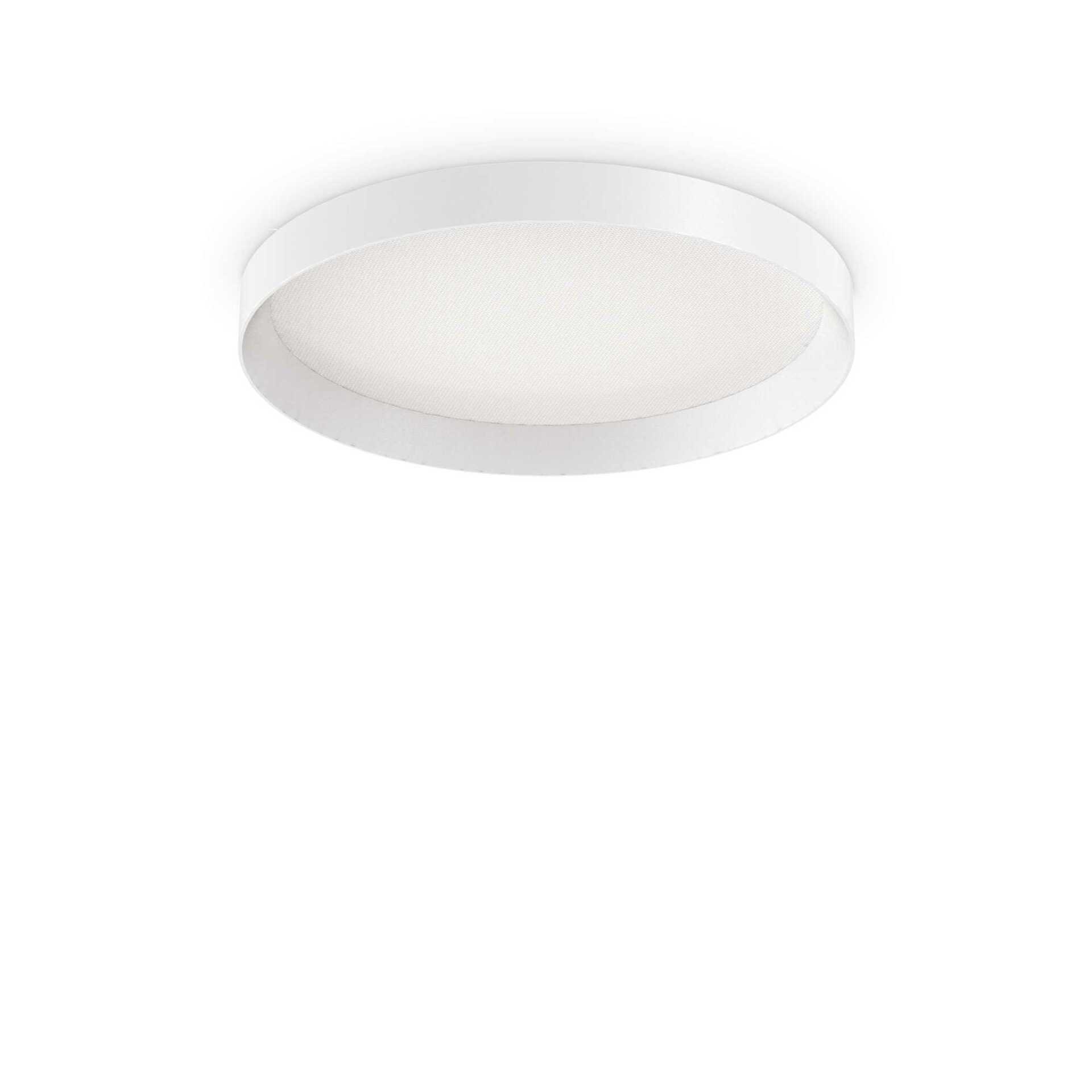 LED Stropní přisazené svítidlo Ideal Lux FLY PL D45 4000K 270296 26W 4200lm 4000K IP40 45cm bílé