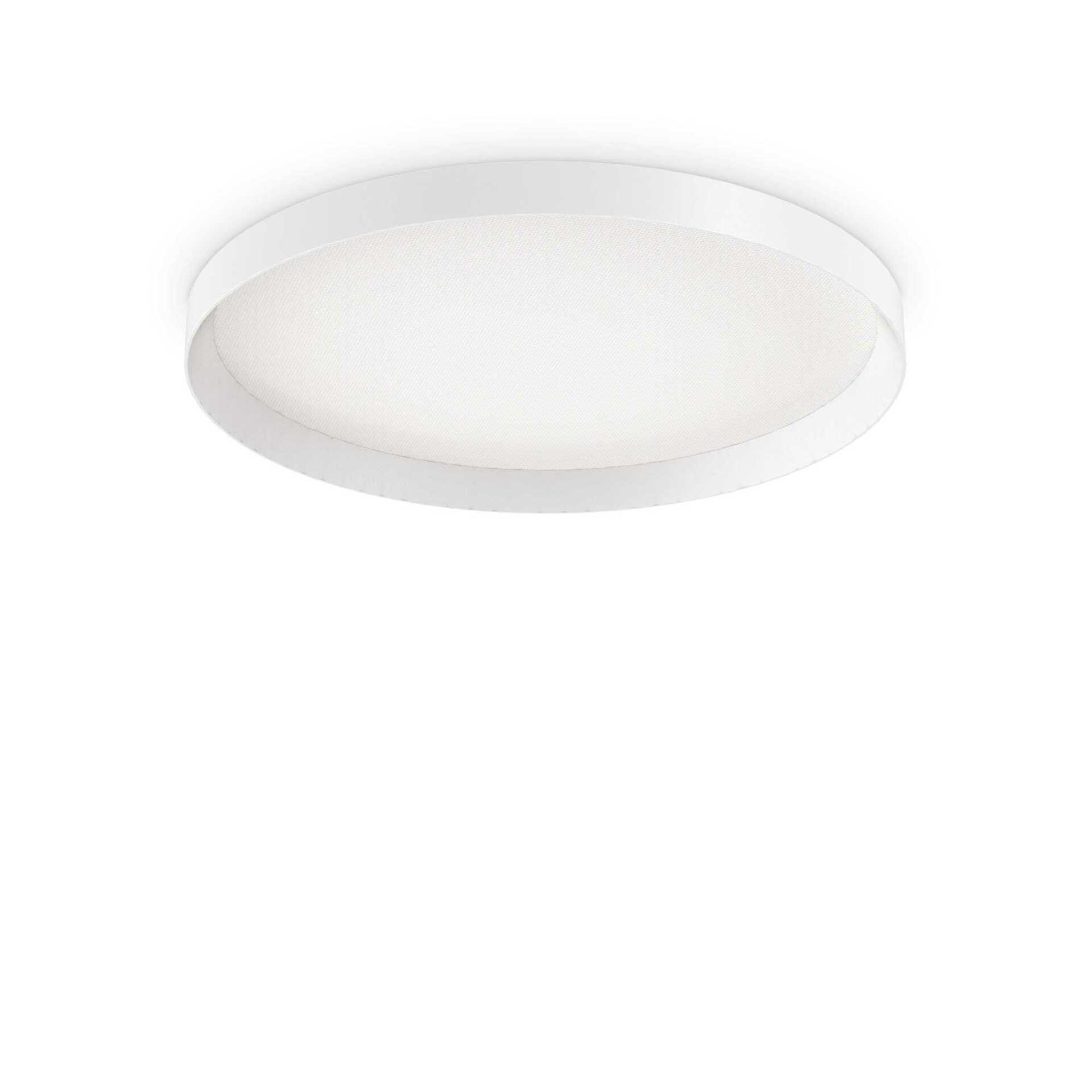 LED Stropní přisazené svítidlo Ideal Lux FLY PL D60 3000K 270302 50W 8000lm 3000K IP40 60cm bílé