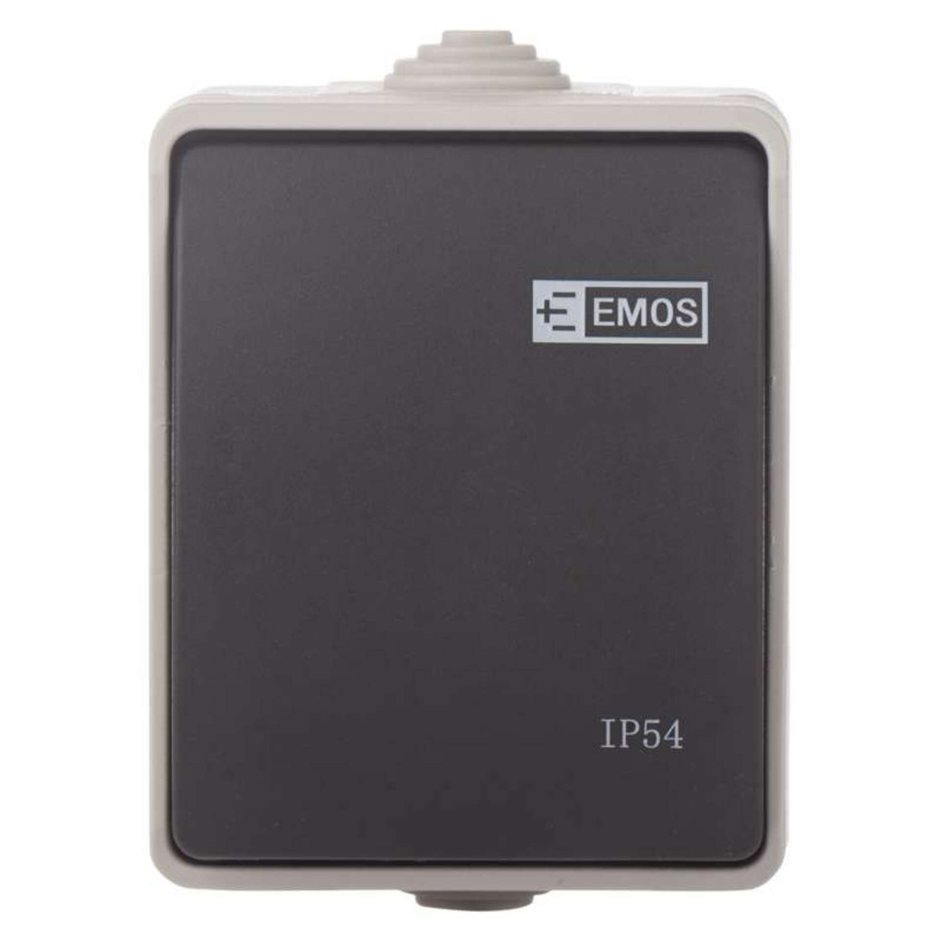 Levně EMOS Přepínač nástěnný č. 1,6 IP54, 1 tlačítko 3104139800