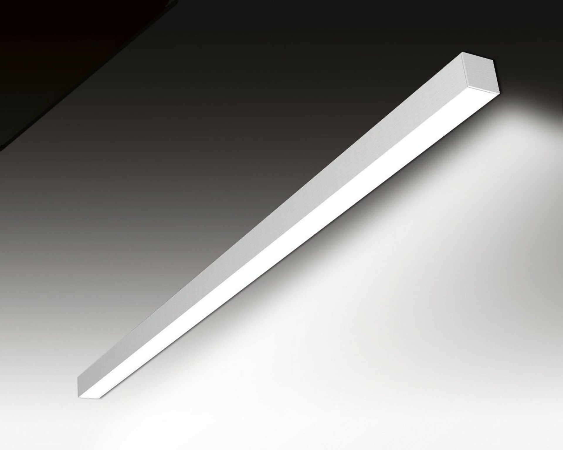 SEC Nástěnné LED svítidlo WEGA-MODULE2-DA-DIM-DALI, 13 W, eloxovaný AL, 851 x 50 x 50 mm, 3000 K, 1680 lm 320-B-061-01-00-SP