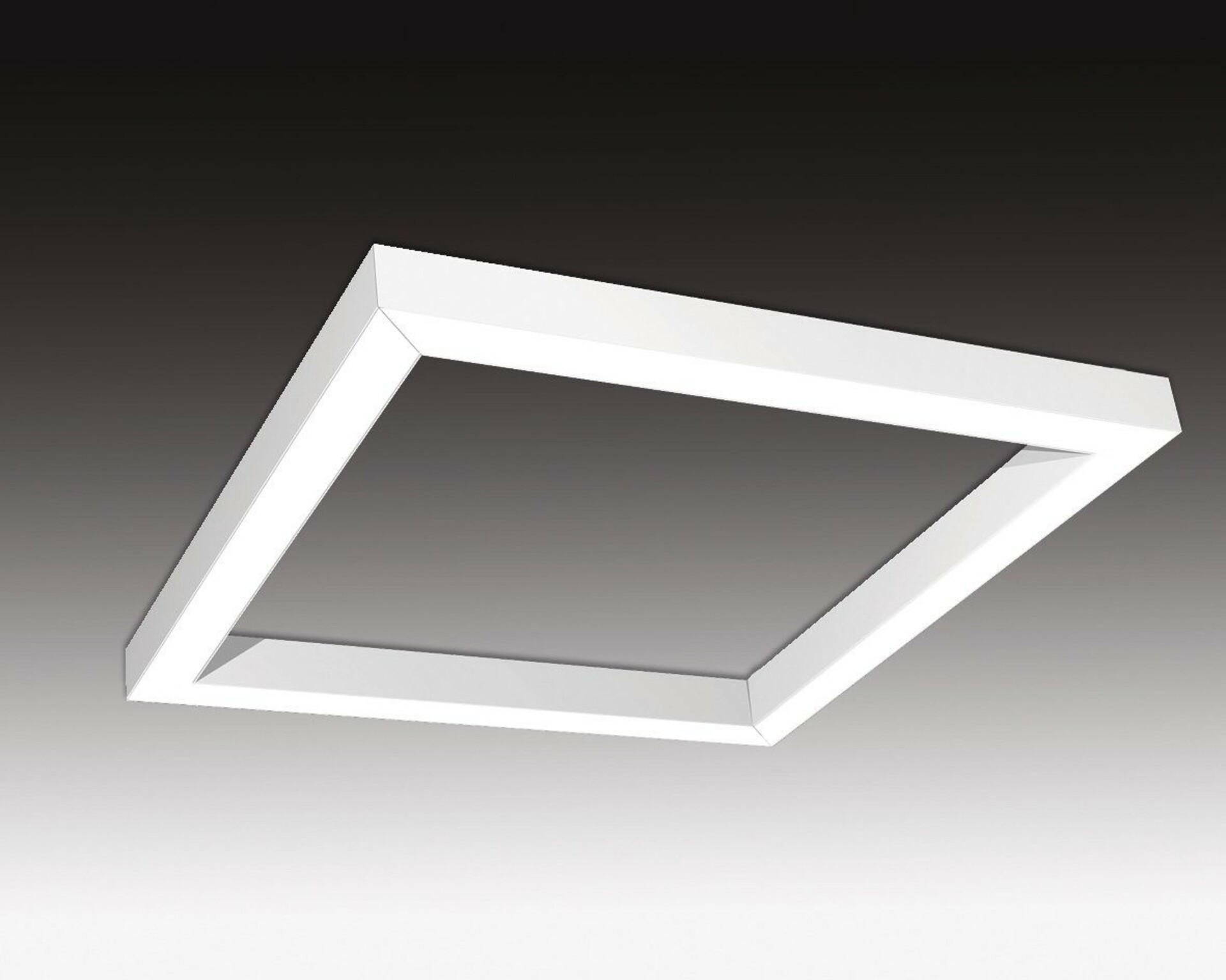 SEC Závěsné LED svítidlo nepřímé osvětlení WEGA-FRAME2-AA-DIM-DALI, 32 W, bílá, 607 x 607 x 50 mm, 4000 K, 4360 lm 321-B-002-01-01-SP