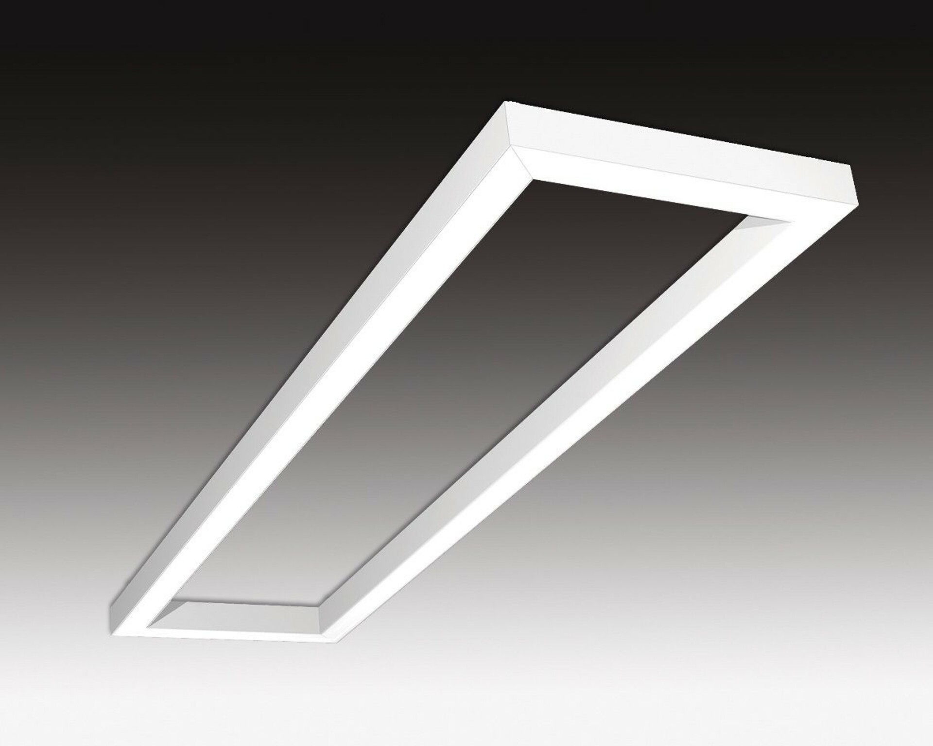 SEC Stropní nebo závěsné LED svítidlo s přímým osvětlením WEGA-FRAME2-DA-DIM-DALI, 32 W, bílá, 607 x 330 x 50 mm, 3000 K, 4260 lm 322-B-101-01-01-SP