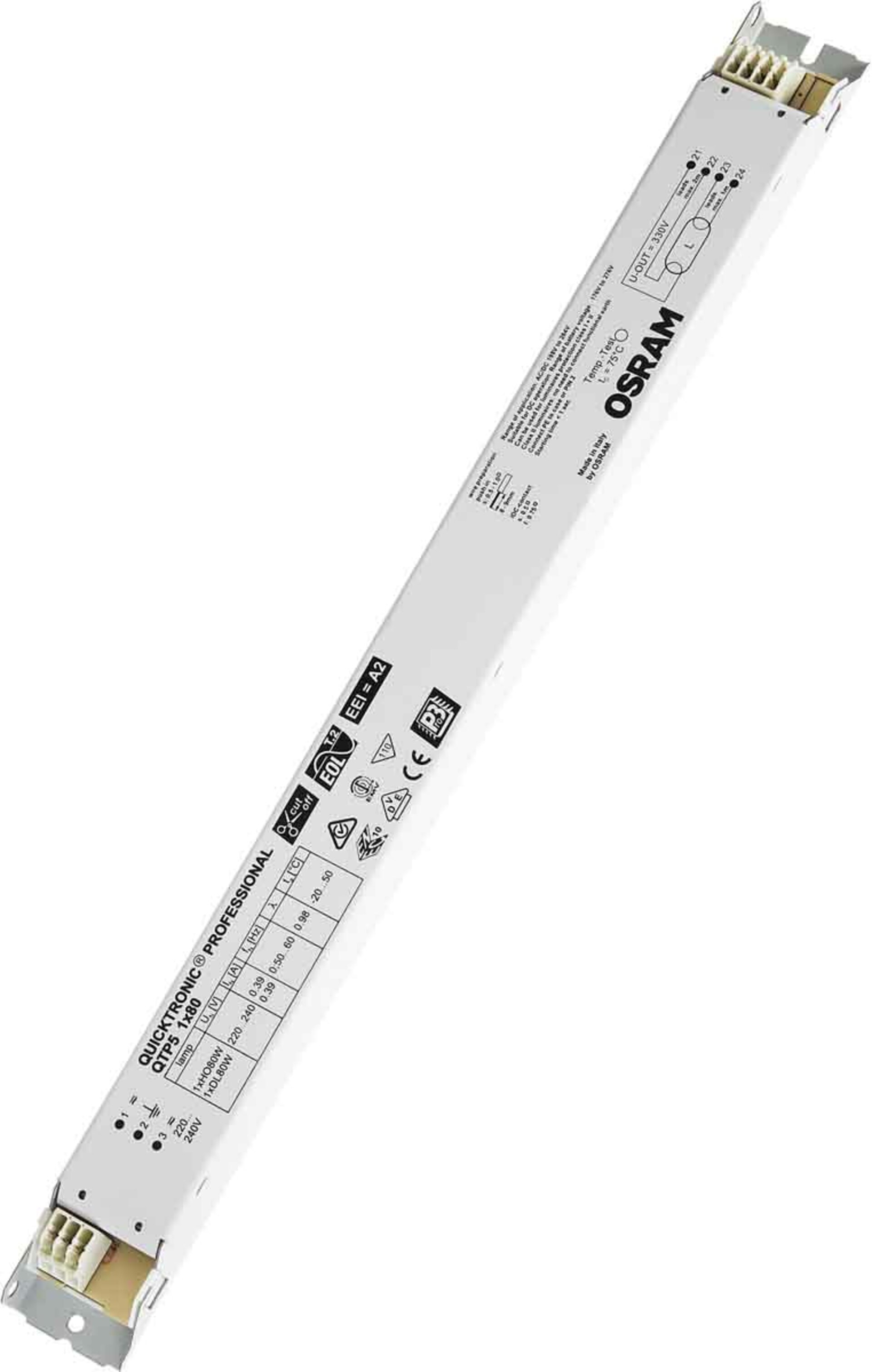 Levně OSRAM předřadník QTP5 Quicktronic Professional 1X80/220-240