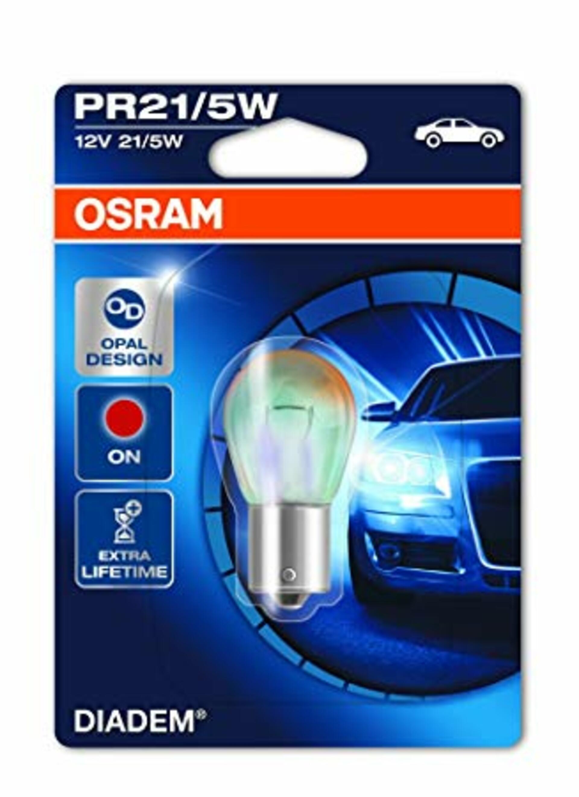 OSRAM PR21/5W DIADEM 7538LDR-01B 12V BAW15d